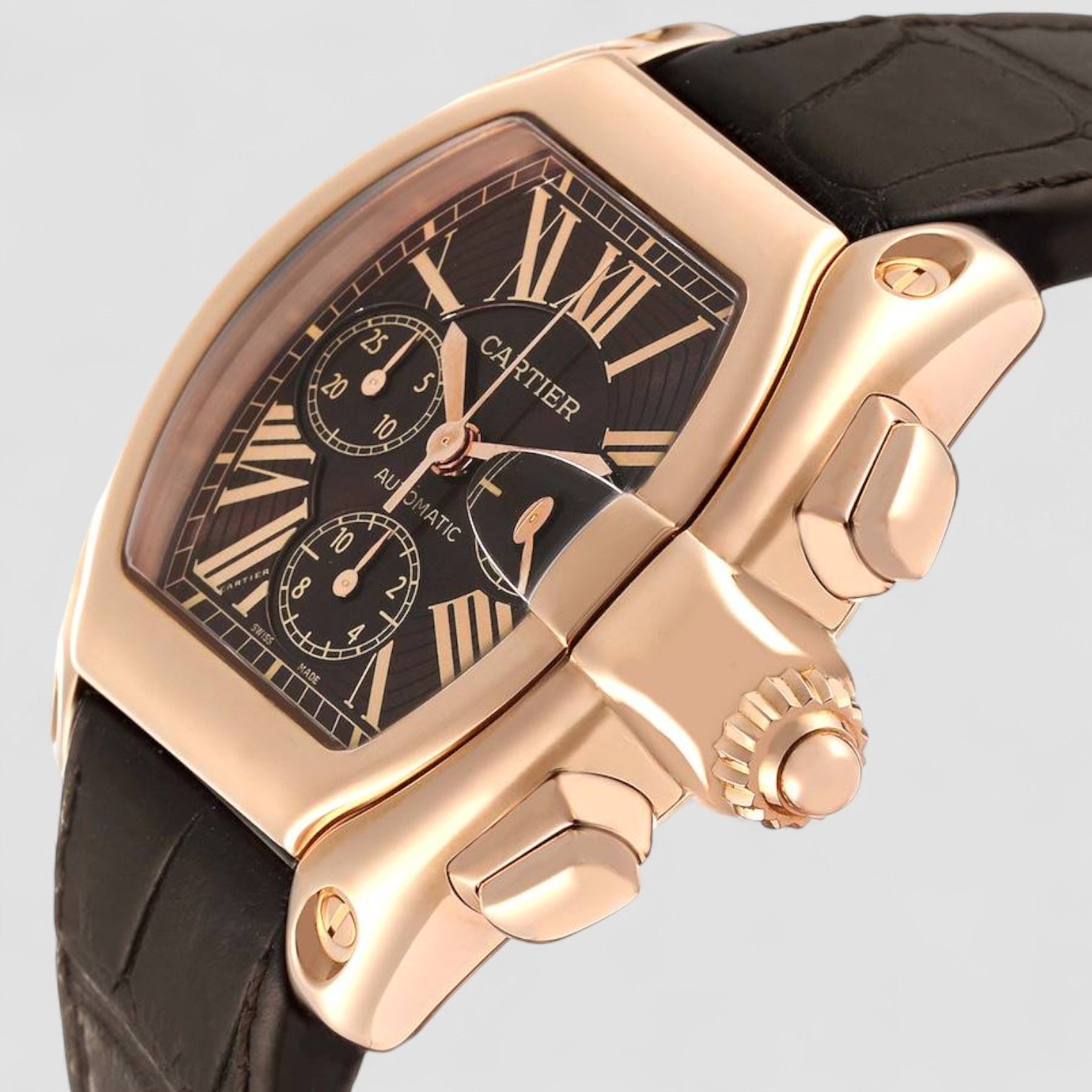 Roadster Chronograph XL 18K Rose Gold Mens Watch