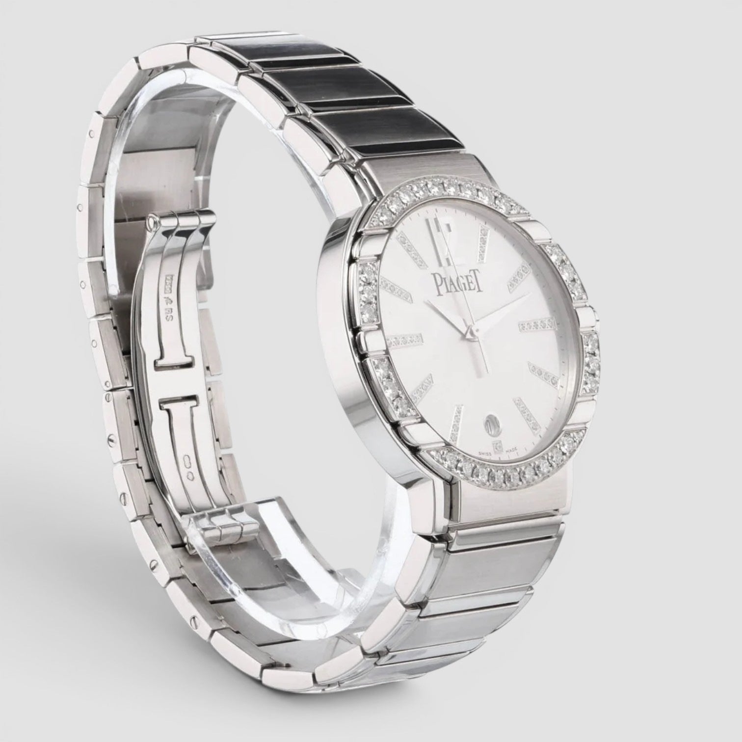 Polo 38mm 18K White Gold Diamond-Set Dial