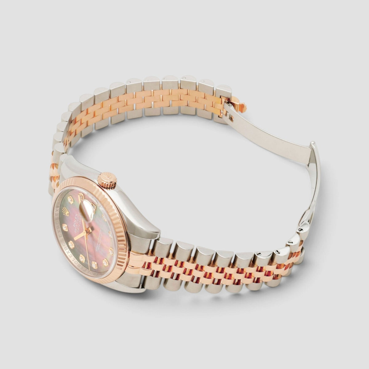 Datejust 36 Dark Mother-of-Pearl Diamond Dial Jubilee