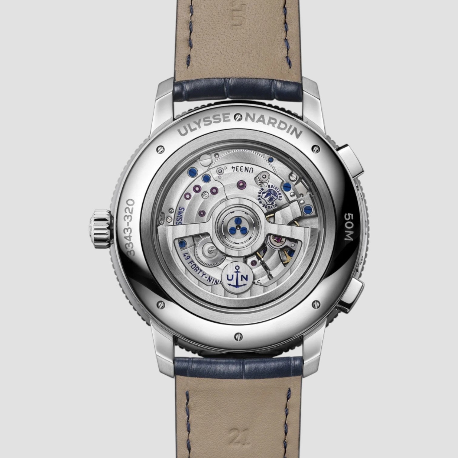 Marine Torpilleur Dual Time 44mm