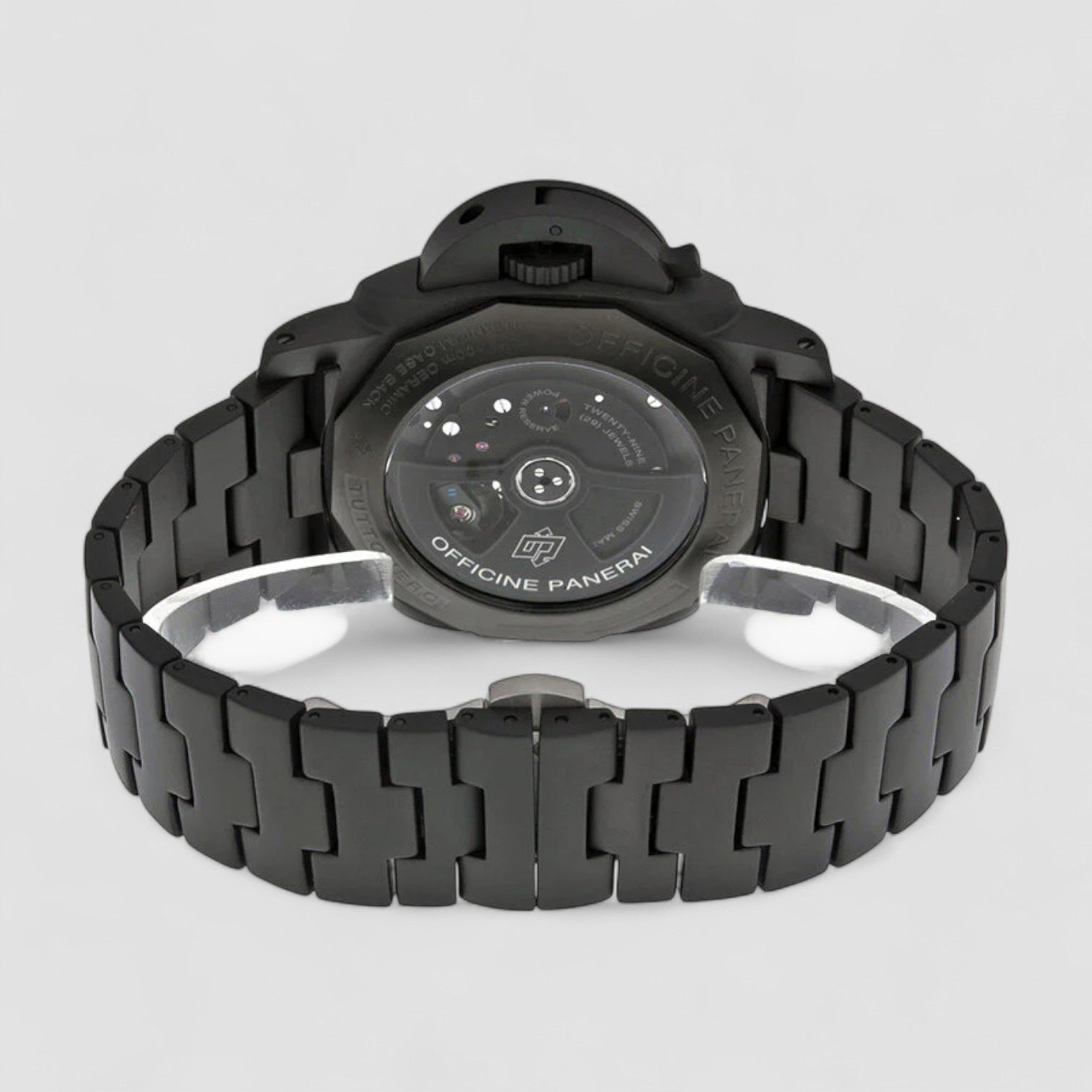 Luminor 1950 Tuttonero GMT Black Dial Men's Watch