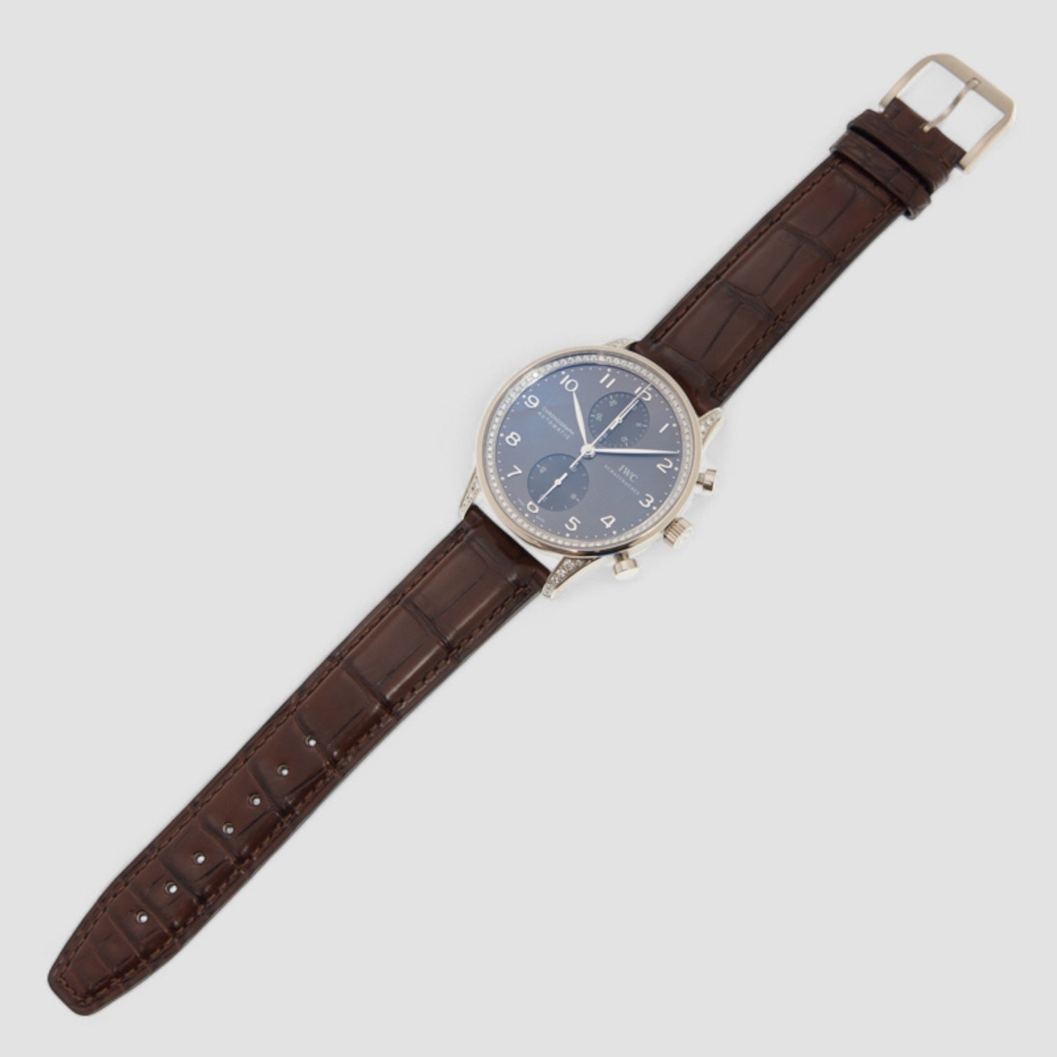 Portuguese Chrono-Automatic White Gold 266 Diamond