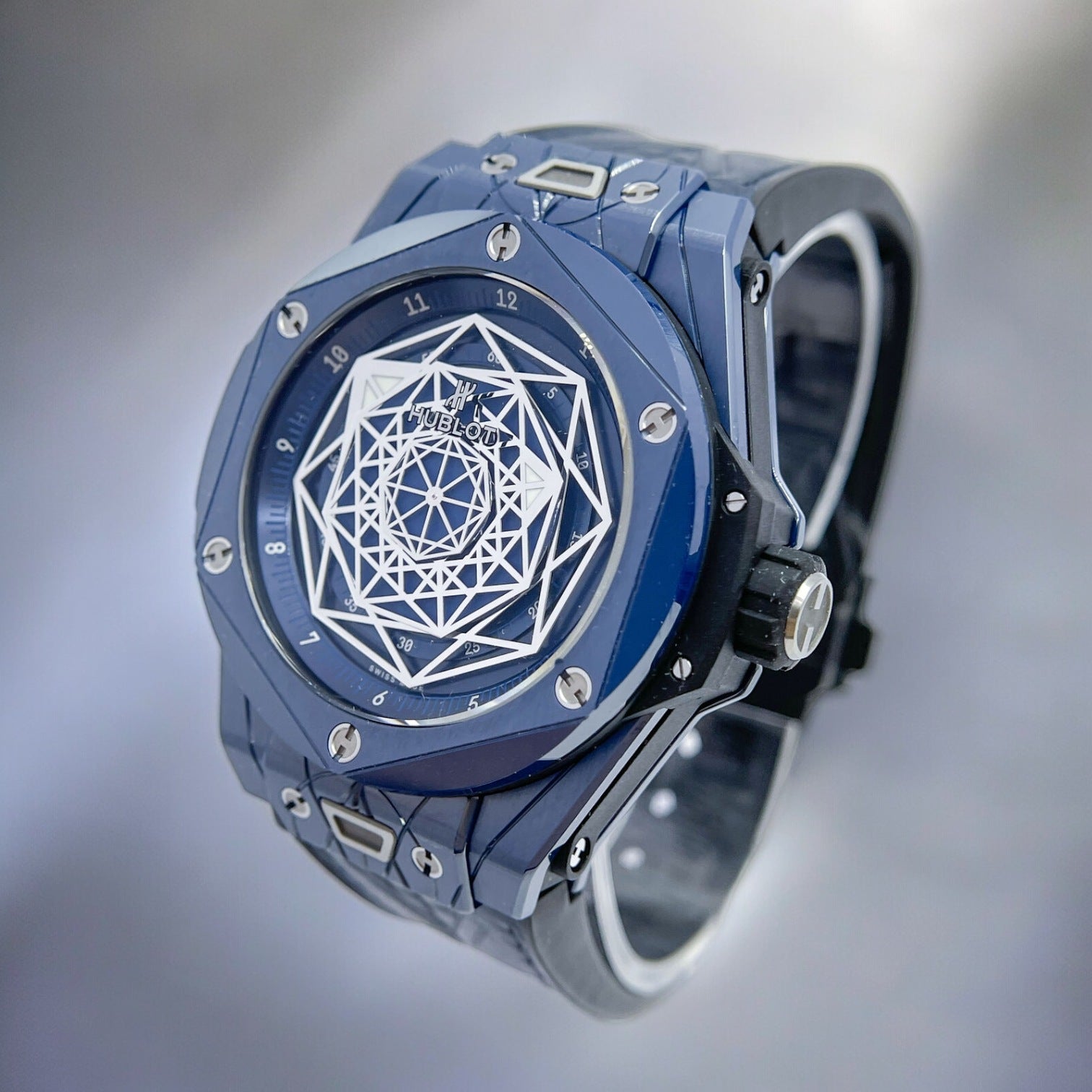 Big Bang Sang Bleu Skeletonized Dial Limited Edition of 200 pcs 45mm