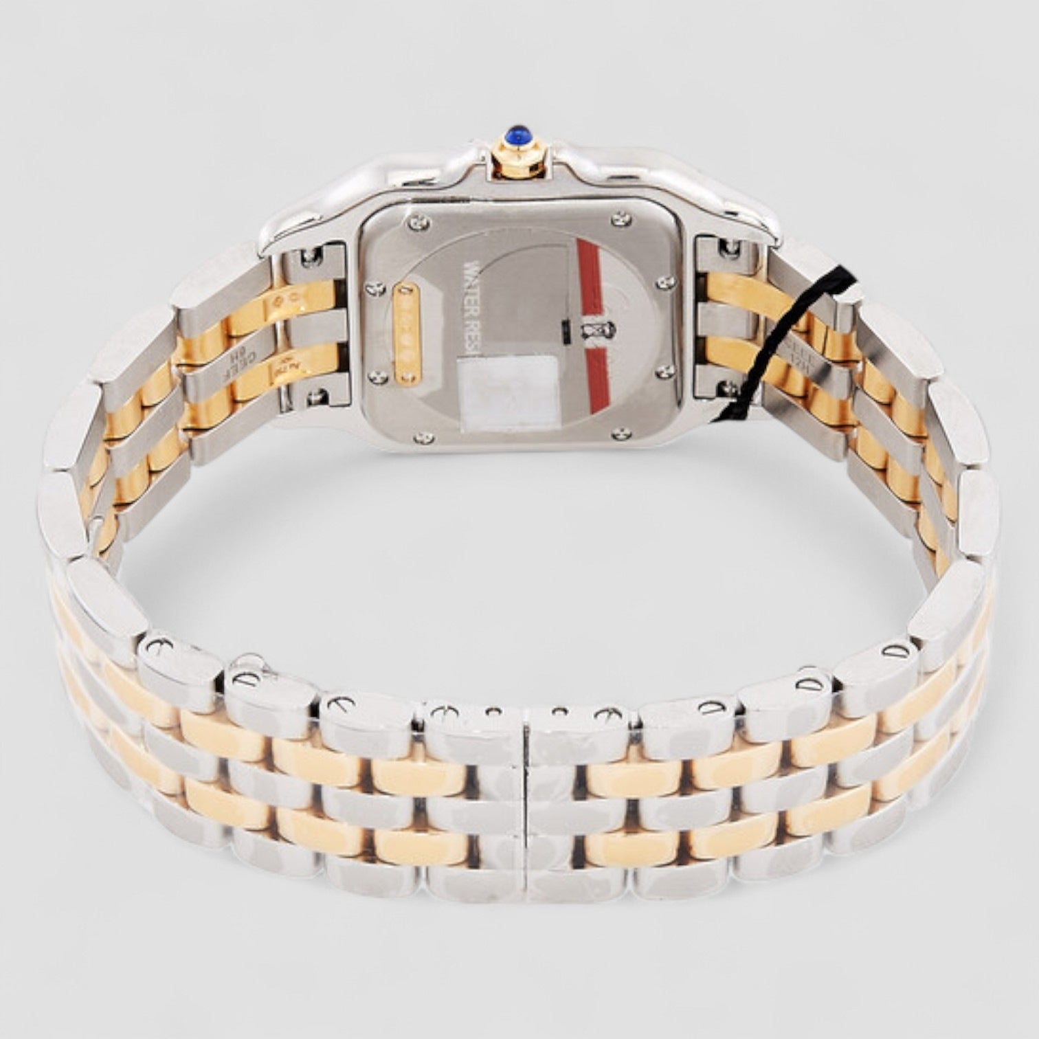 Panthère de Quartz Silver Dial Ladies Watch