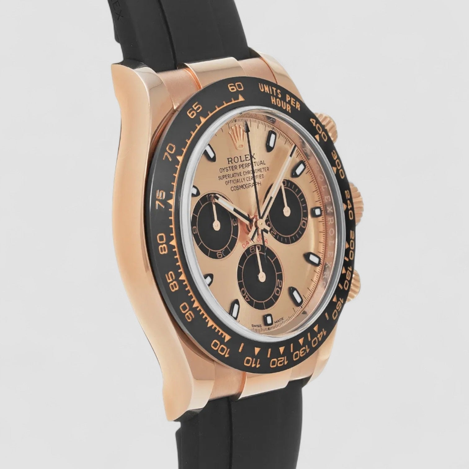 Cosmograph Daytona 18K RG Oysterflex