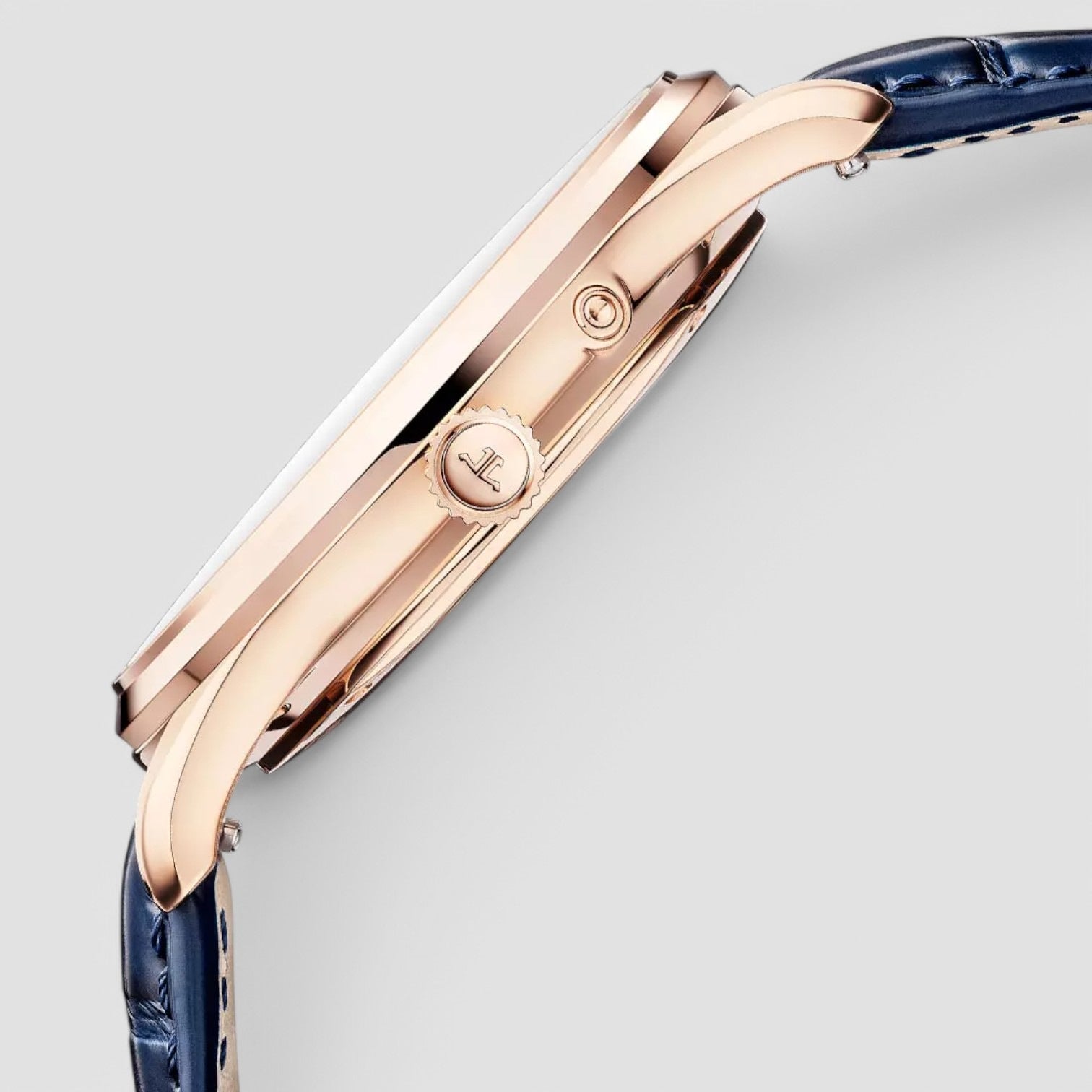 Master Ultra Thin Power Reserve Automatic Blue Dial Watch