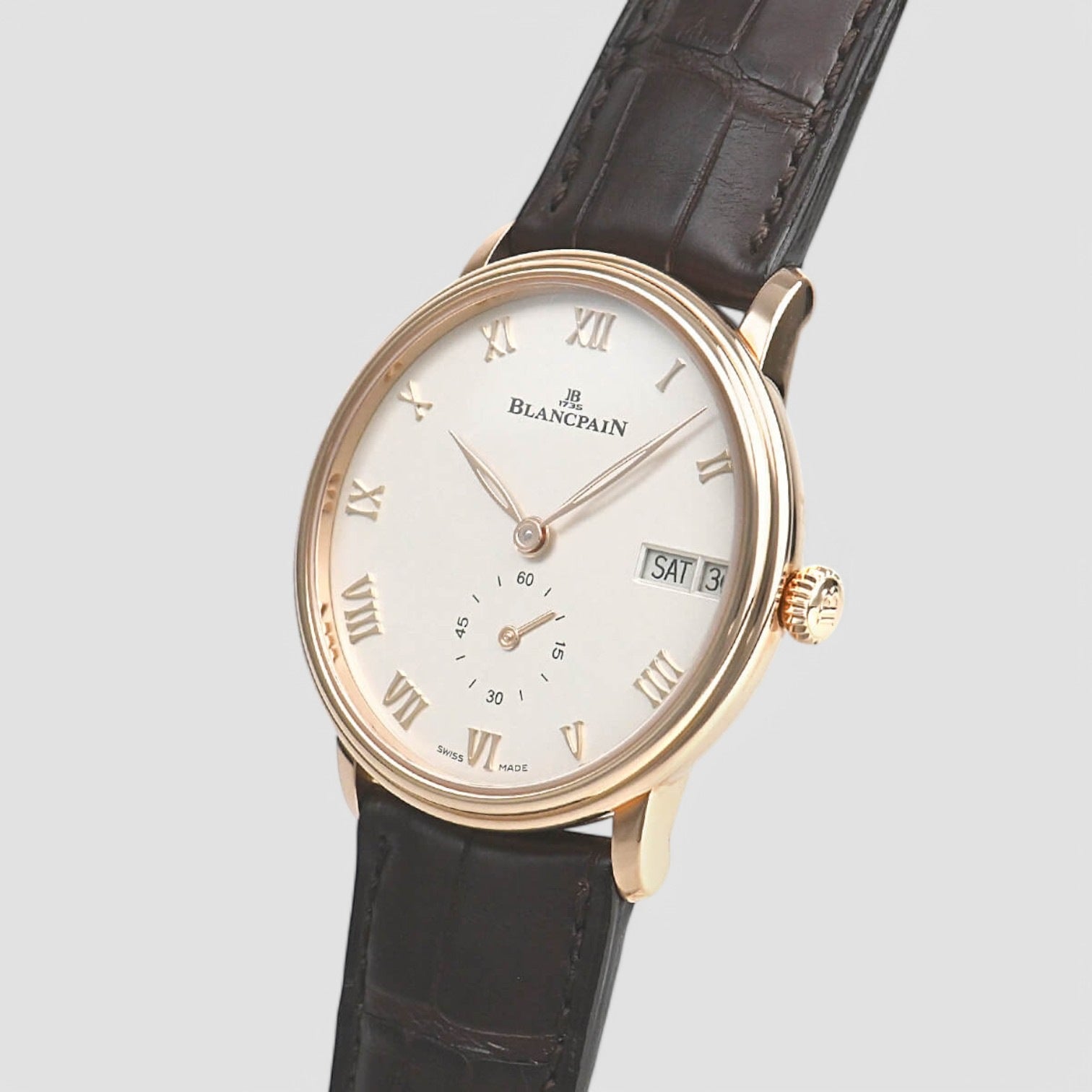 Villeret Small Seconds Power Reserve 18k RG Manual Wind 40MM