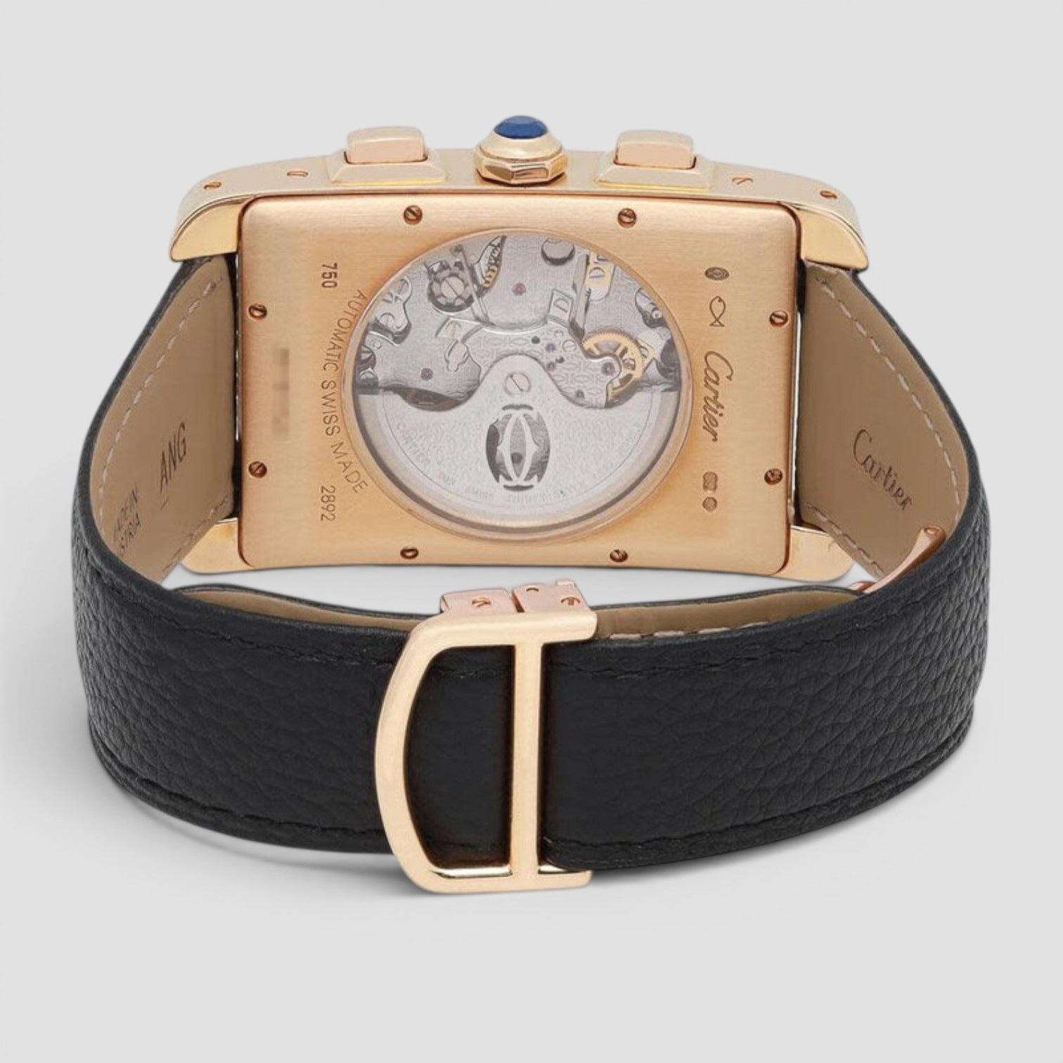 Tank Americaine Chronograph Silver Dial Men's Watch