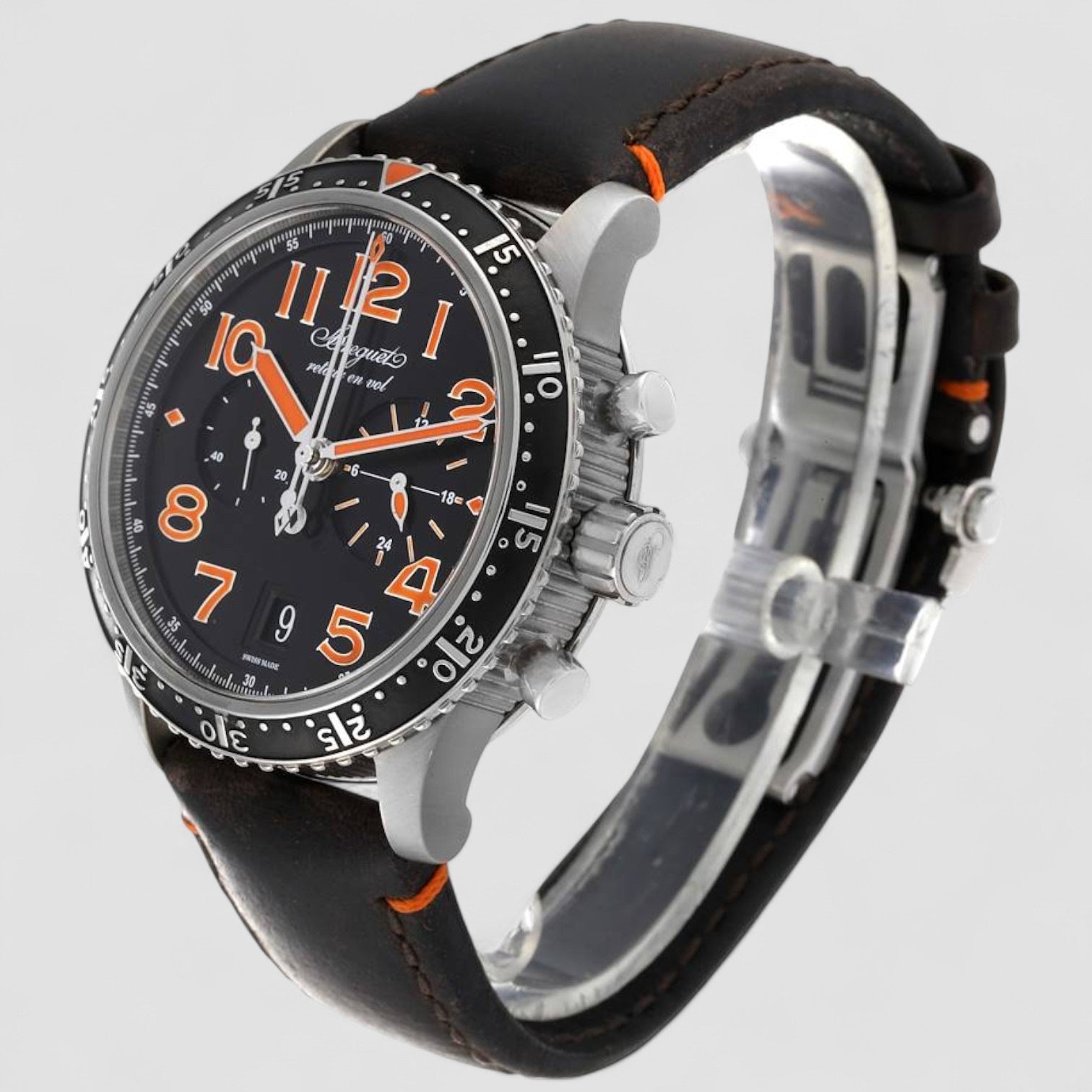 Type XXI Flyback LE Black Dial Titanium Mens Watch