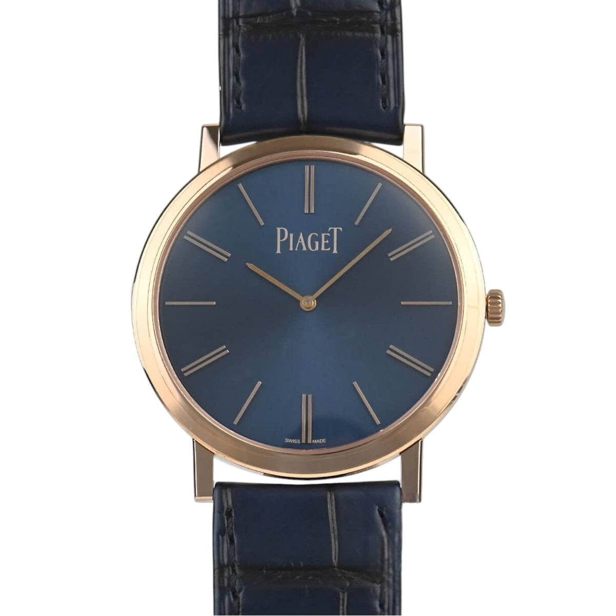 Altiplano 38mm Hand-Wound Blue & Pink Gold