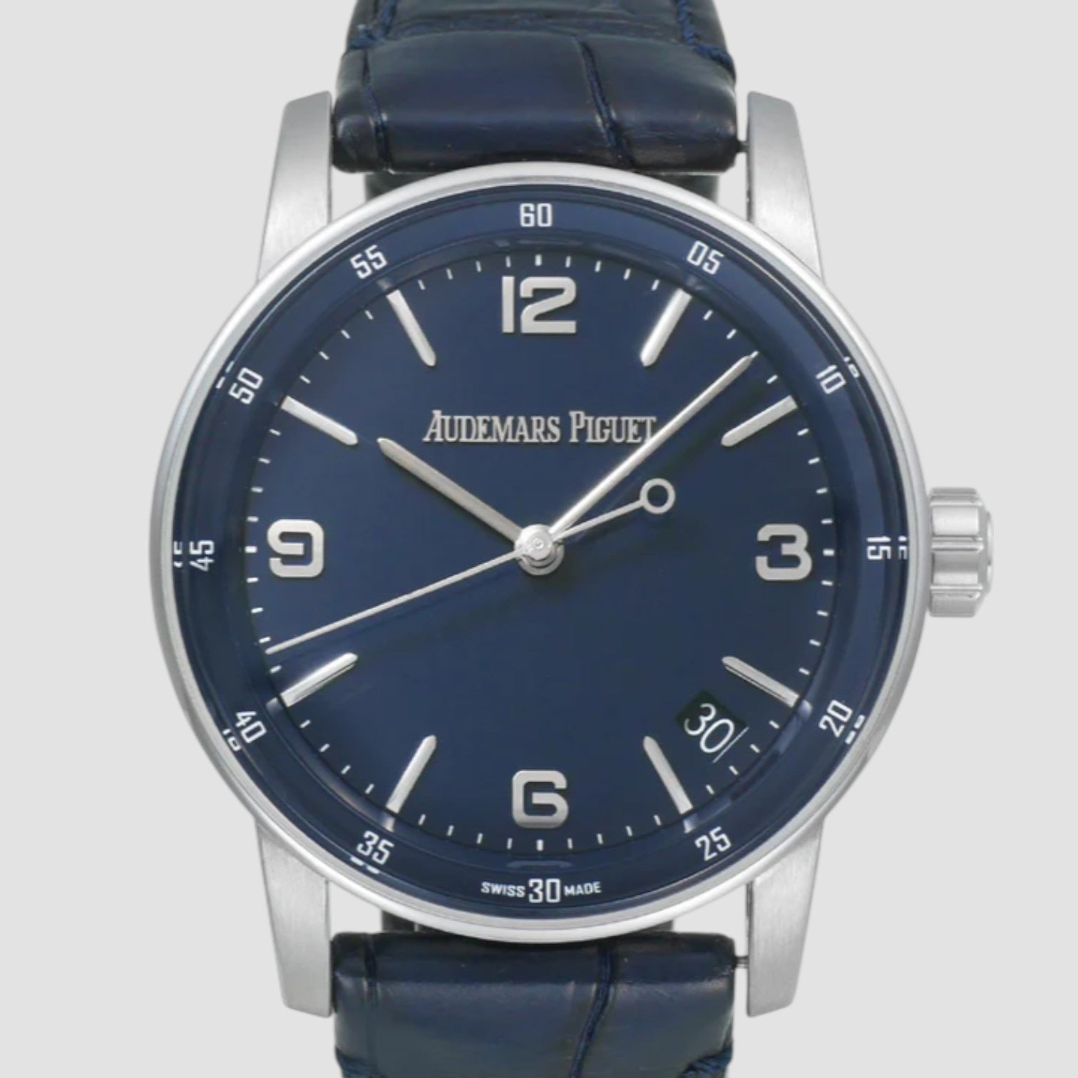 Code 11.59 Automatic 18K White Gold Blue Dial