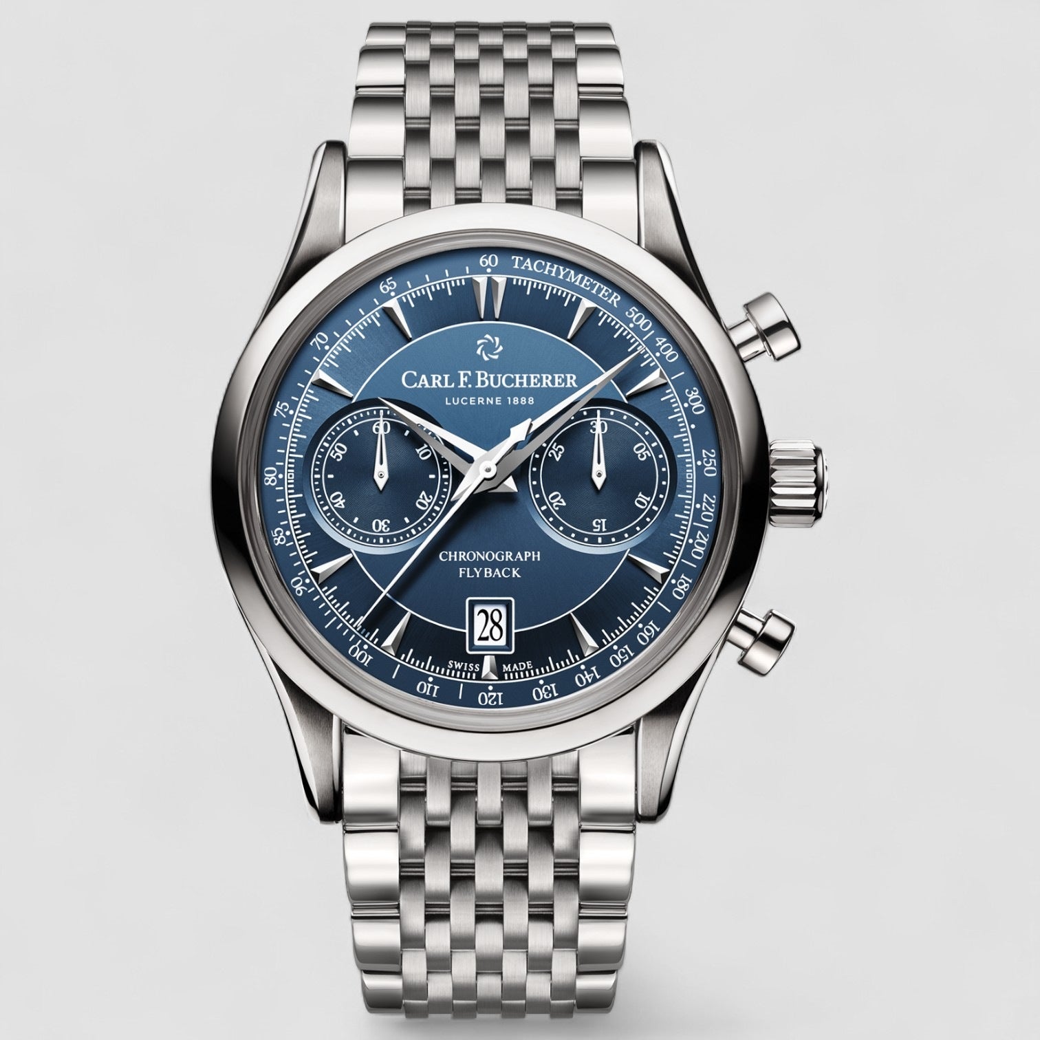 Manero Flyback Blue Dial