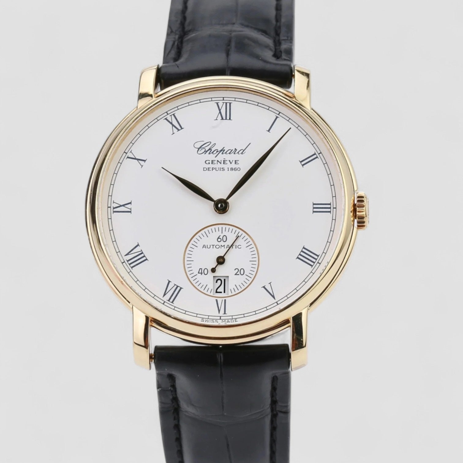 18k Yellow Gold Automatic 35mm Ladies Watch