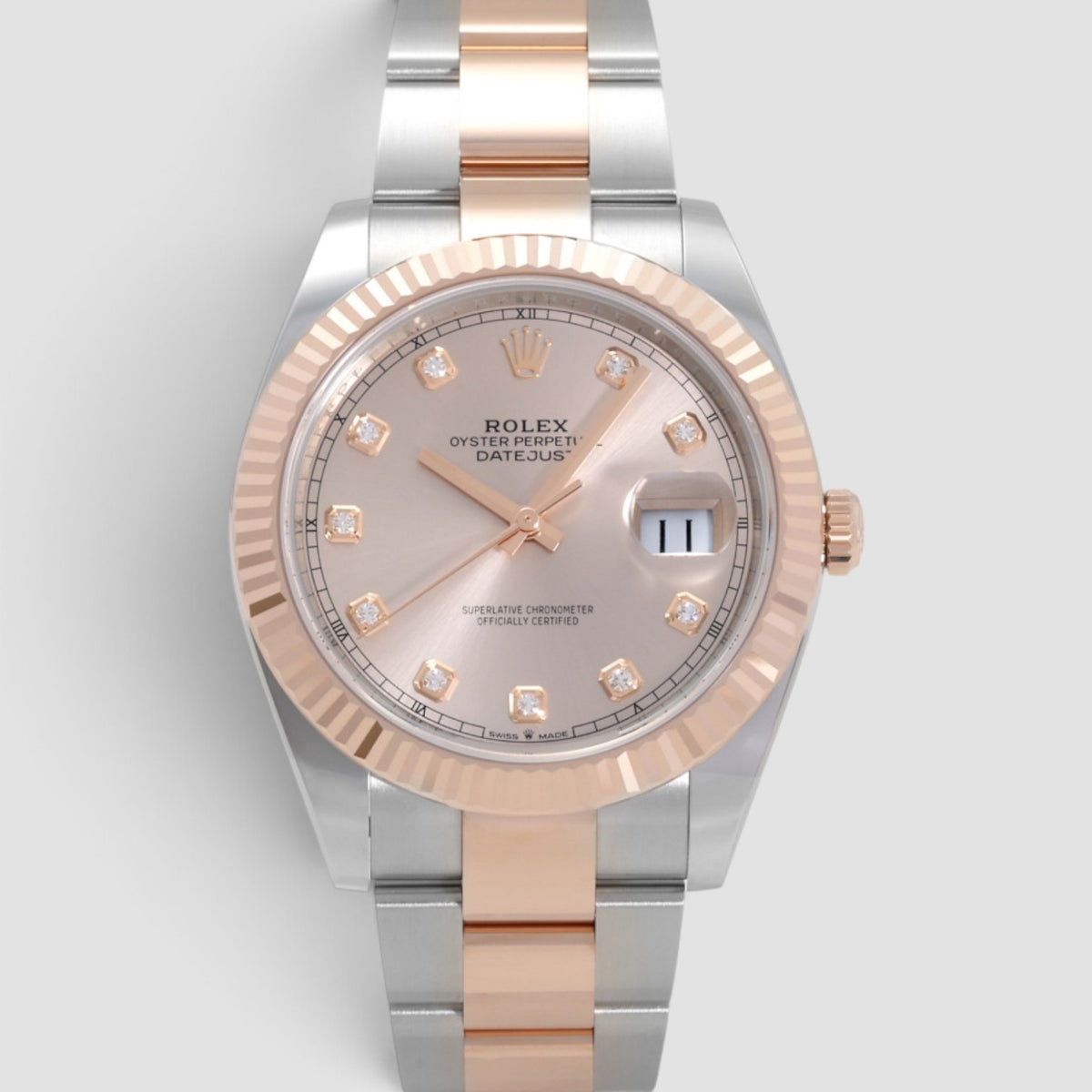 Datejust 41 Sundust Diamond Dial
