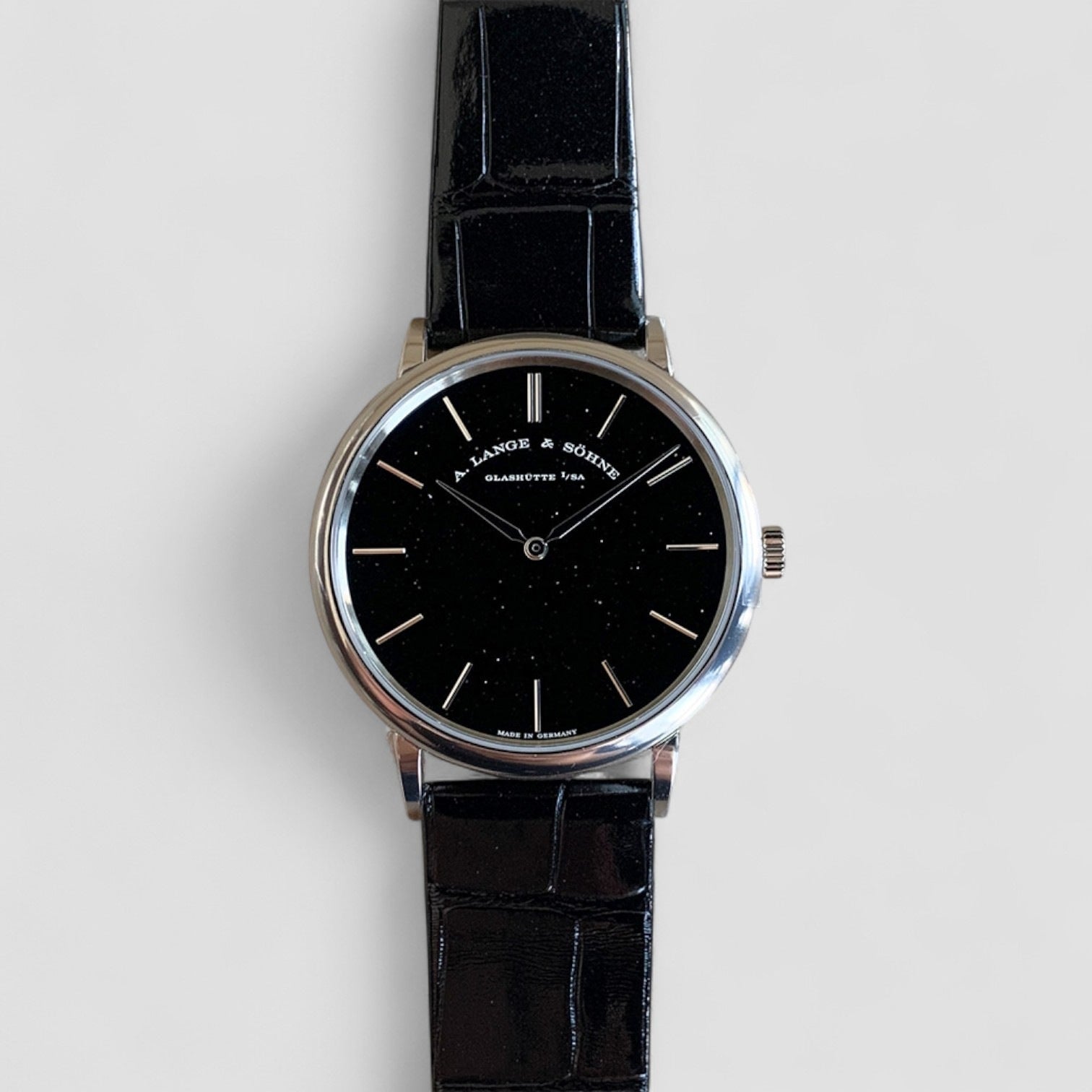 Saxonia Thin White Gold 40mm