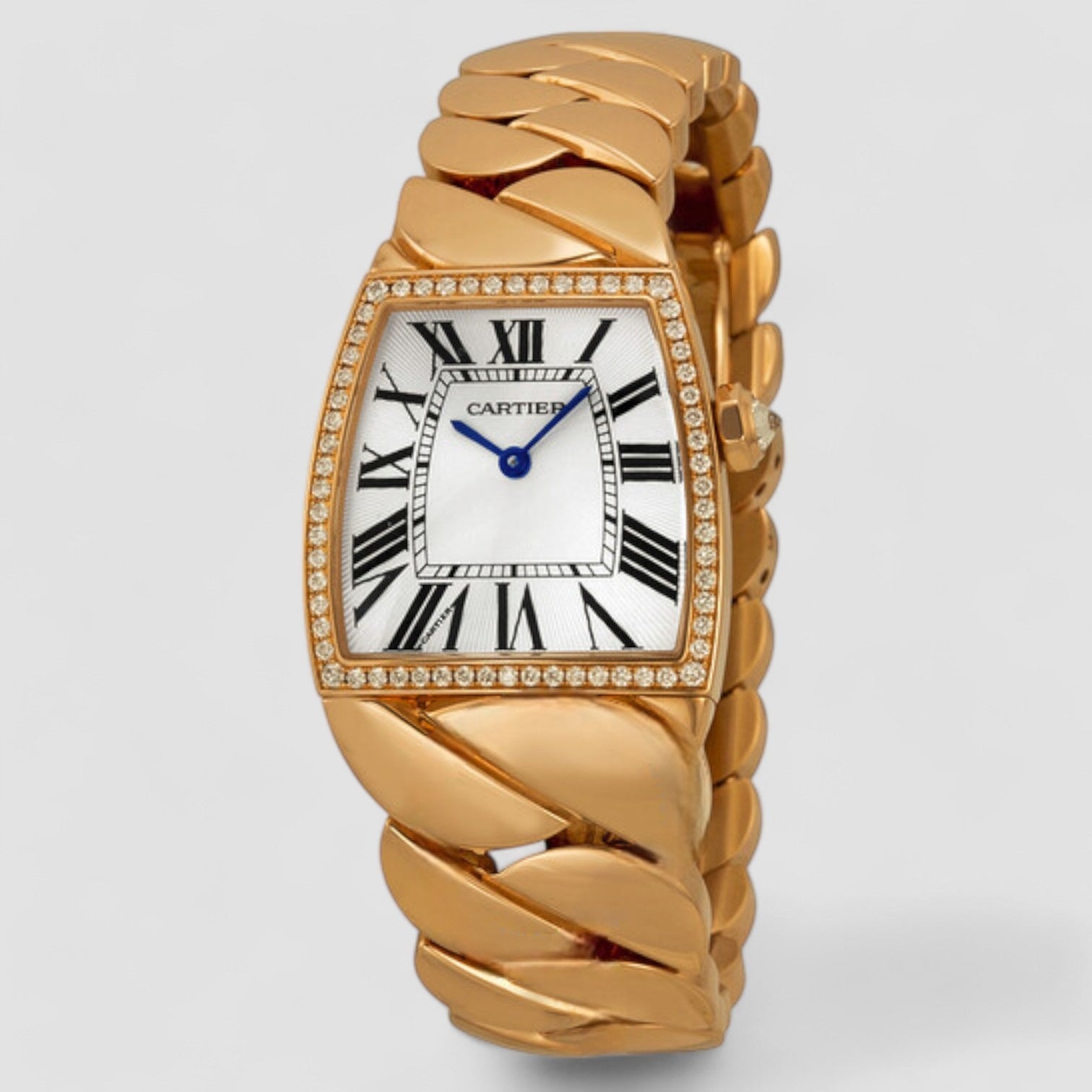 La Dona de Silver Dial 18kt Rose Gold Ladies Watch