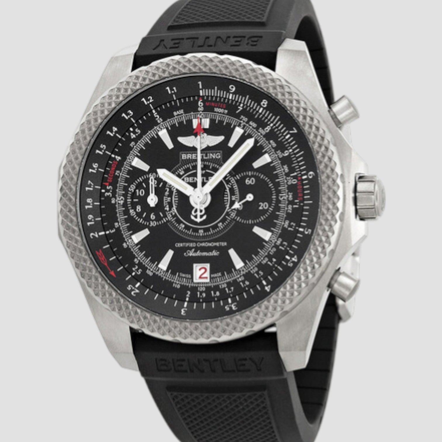 Bentley Supersport Chronograph Automatic Chronometer Ebony Dial Men's Watch