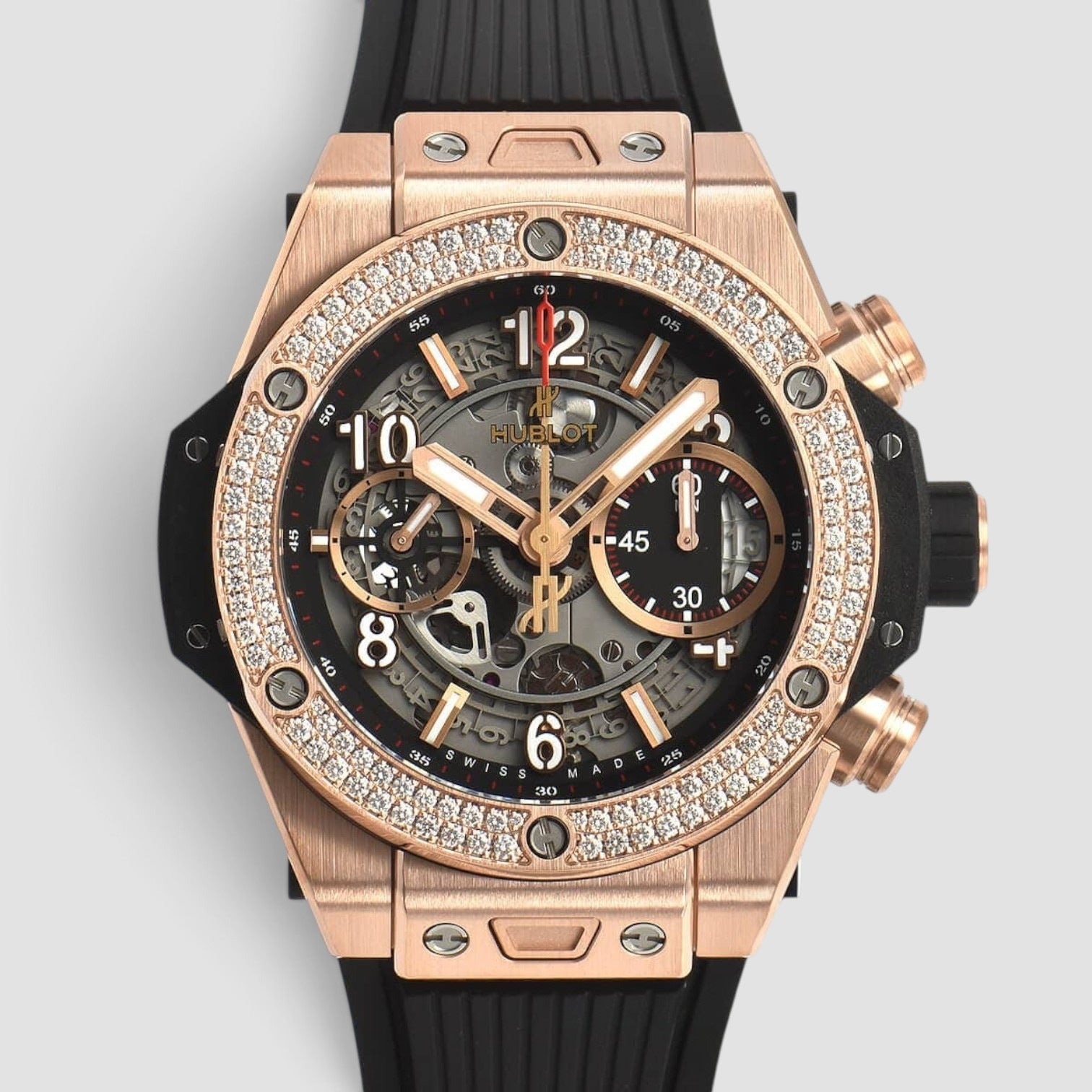 Big Bang Unico King Gold Diamond 42mm