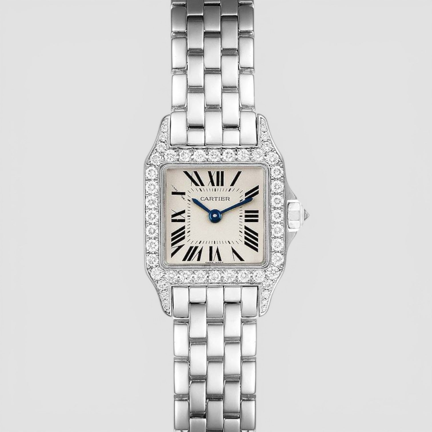 Santos Demoiselle  White Gold & Diamonds
