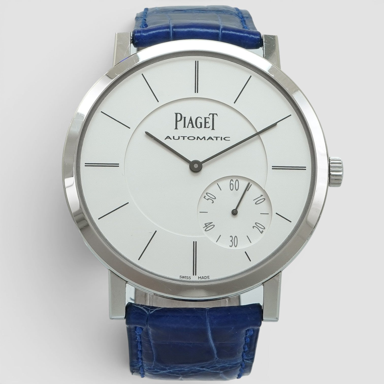 Altiplano 43mm 18K White Gold Silver Dial