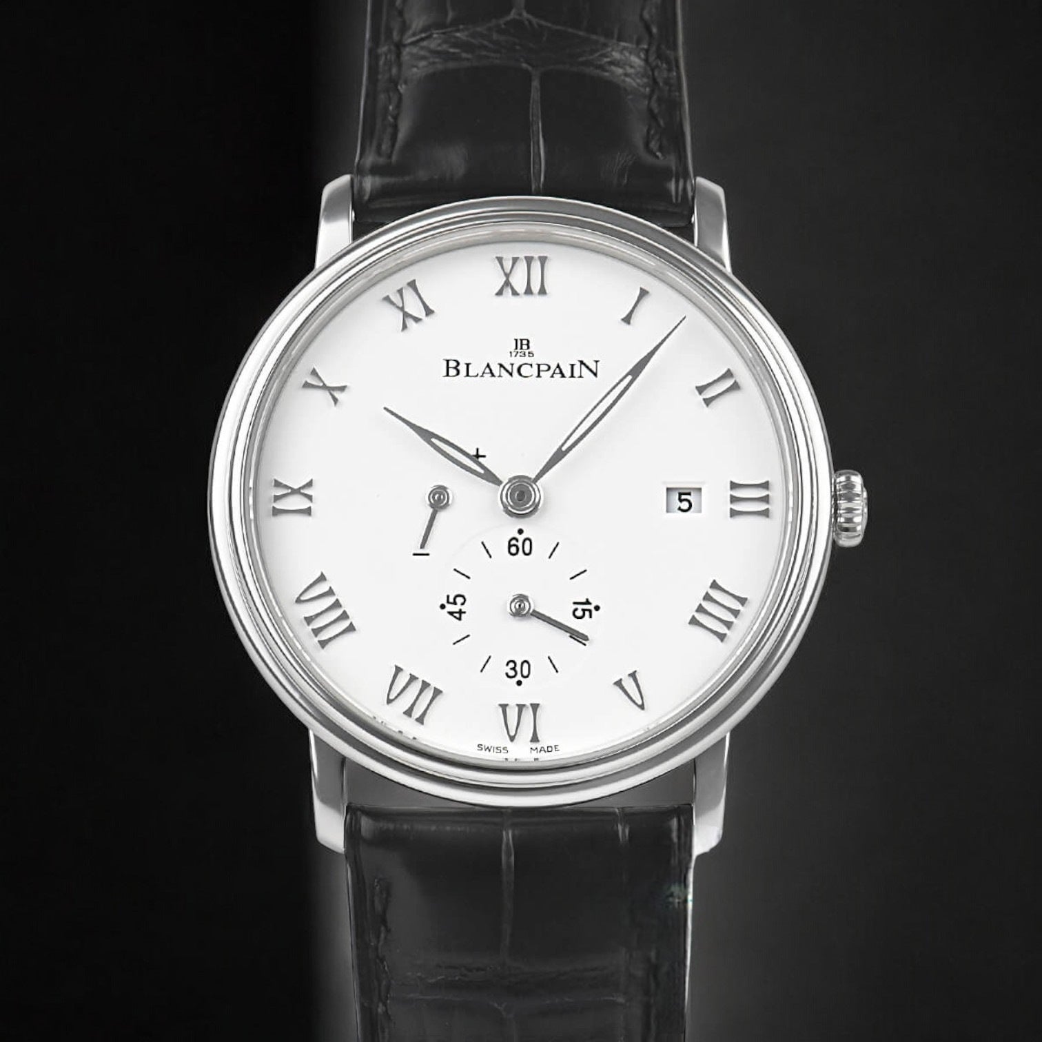 Villeret Ultra-Slim Small Seconds Date & Power Reserve SS Manual Wind 40MM