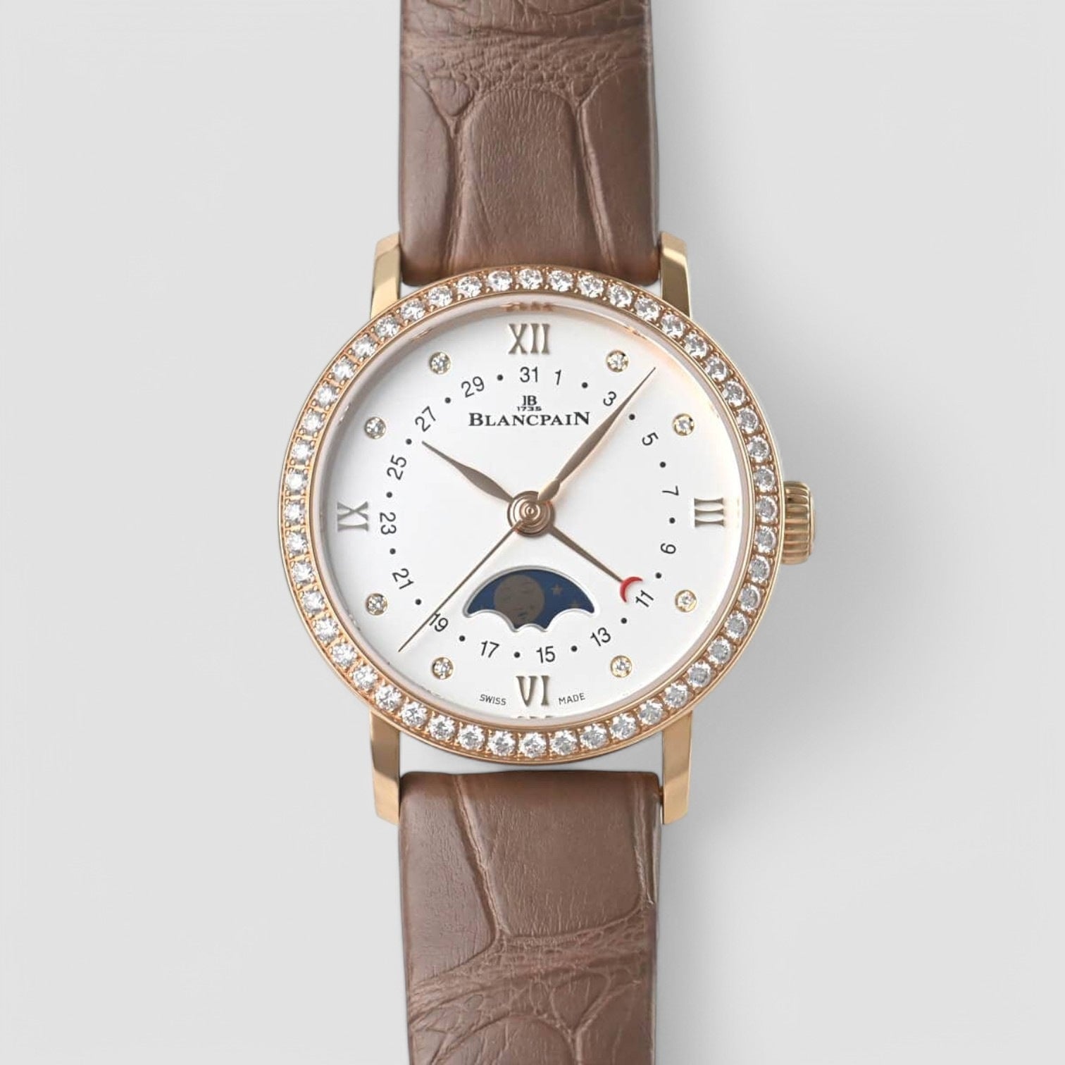 Villeret Quantieme Phases de Lune 29.2mm Ladies Watch