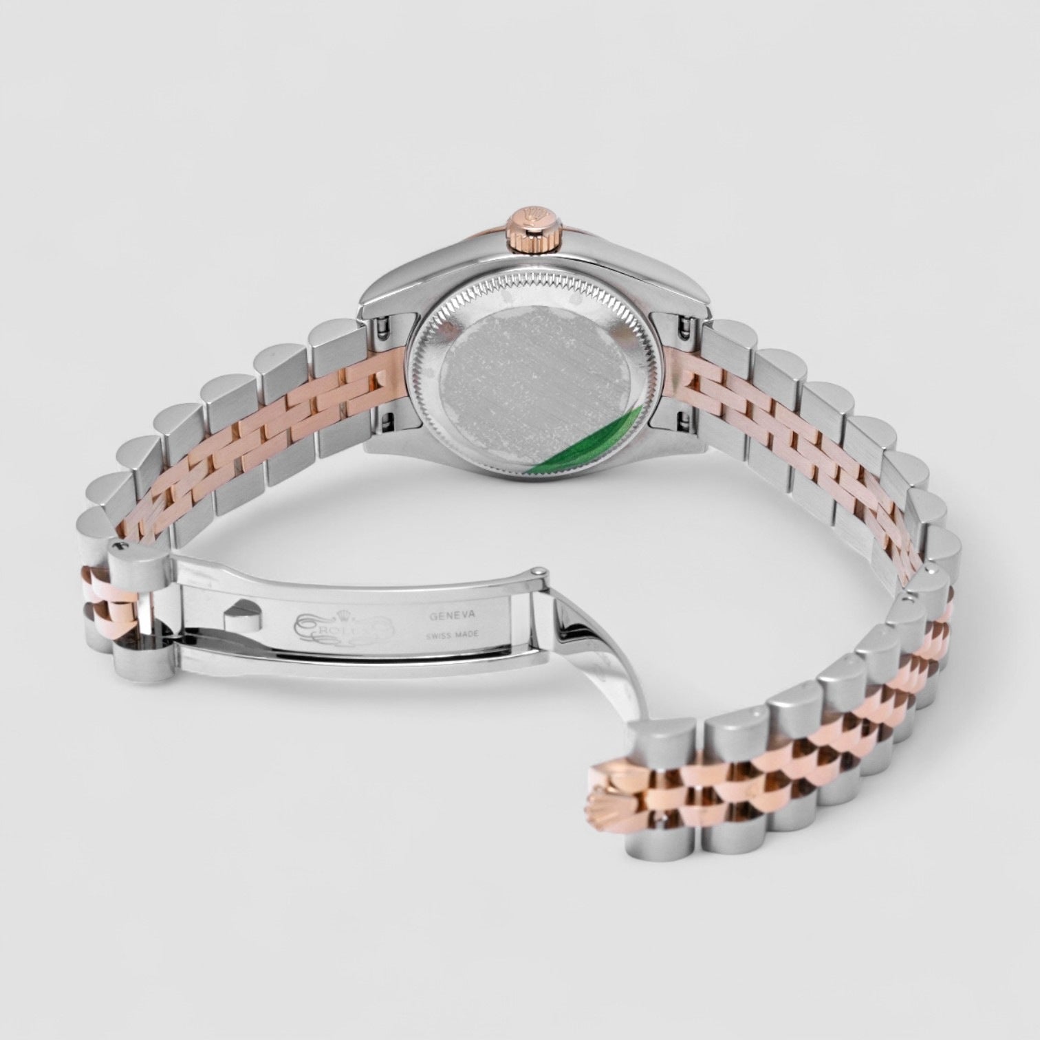 Lady-Datejust 18k Everose & Steel Pink Diamond-dial