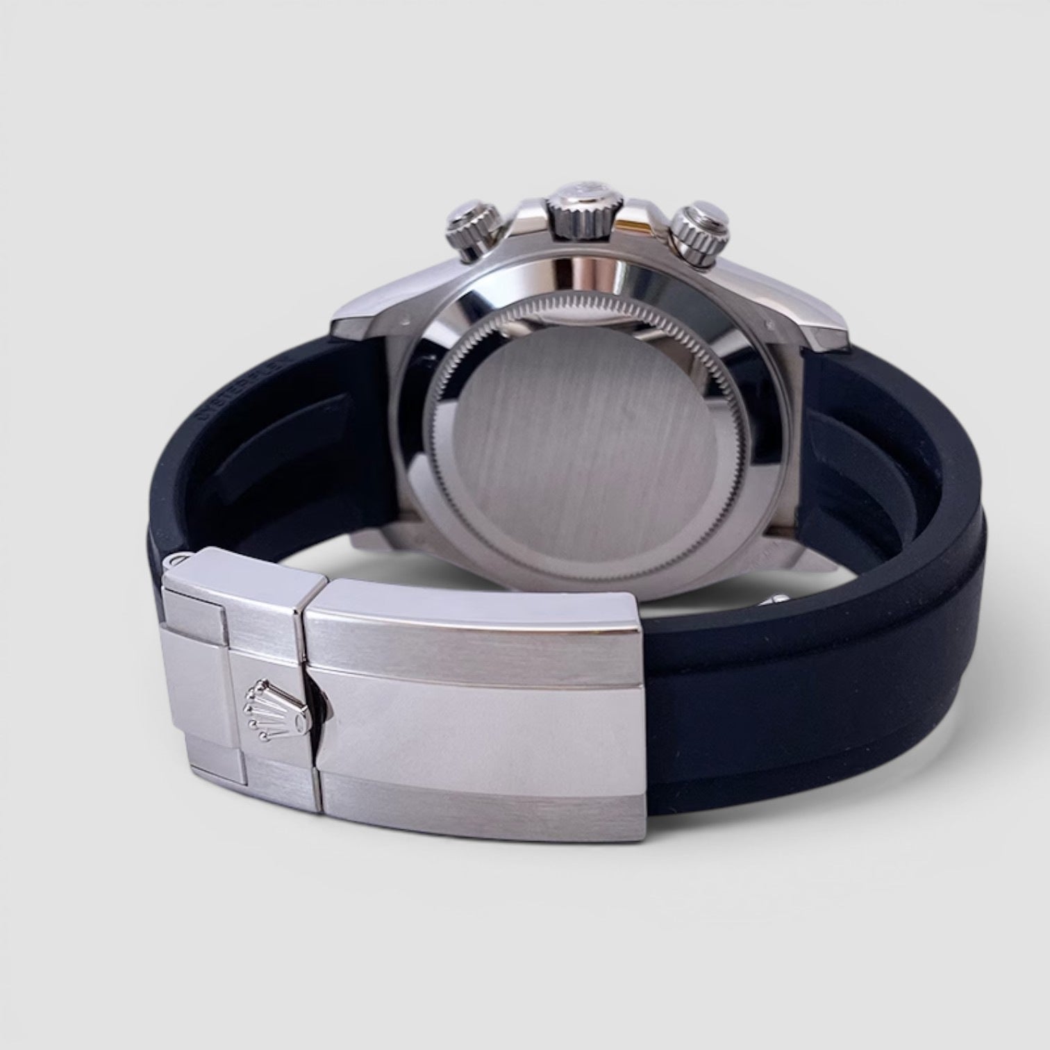 Daytona 40mm White Gold Grey Dial Oysterflex