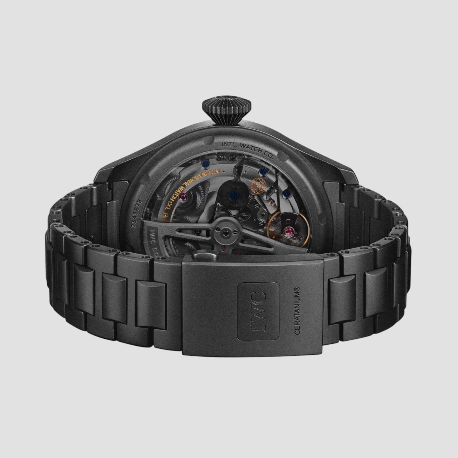 Schaffhausen Big Pilots Watch Perpetual Calendar TOP GUN Ceratanium Automatic