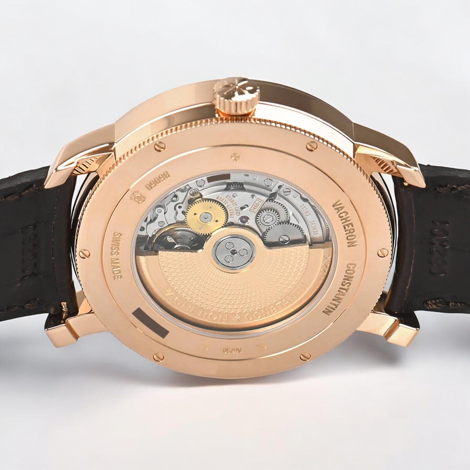 Traditionnelle World Time Pink Gold