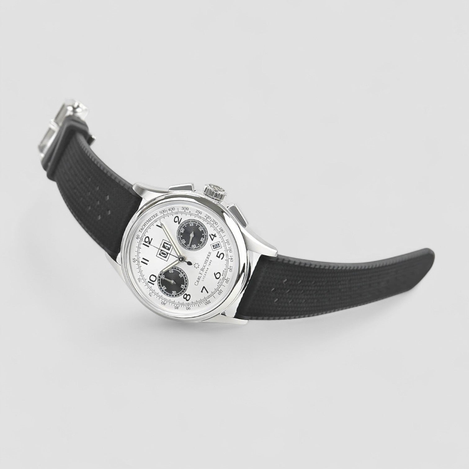 Heritage Chronograph Automatic Silver Dial Unisex Watch
