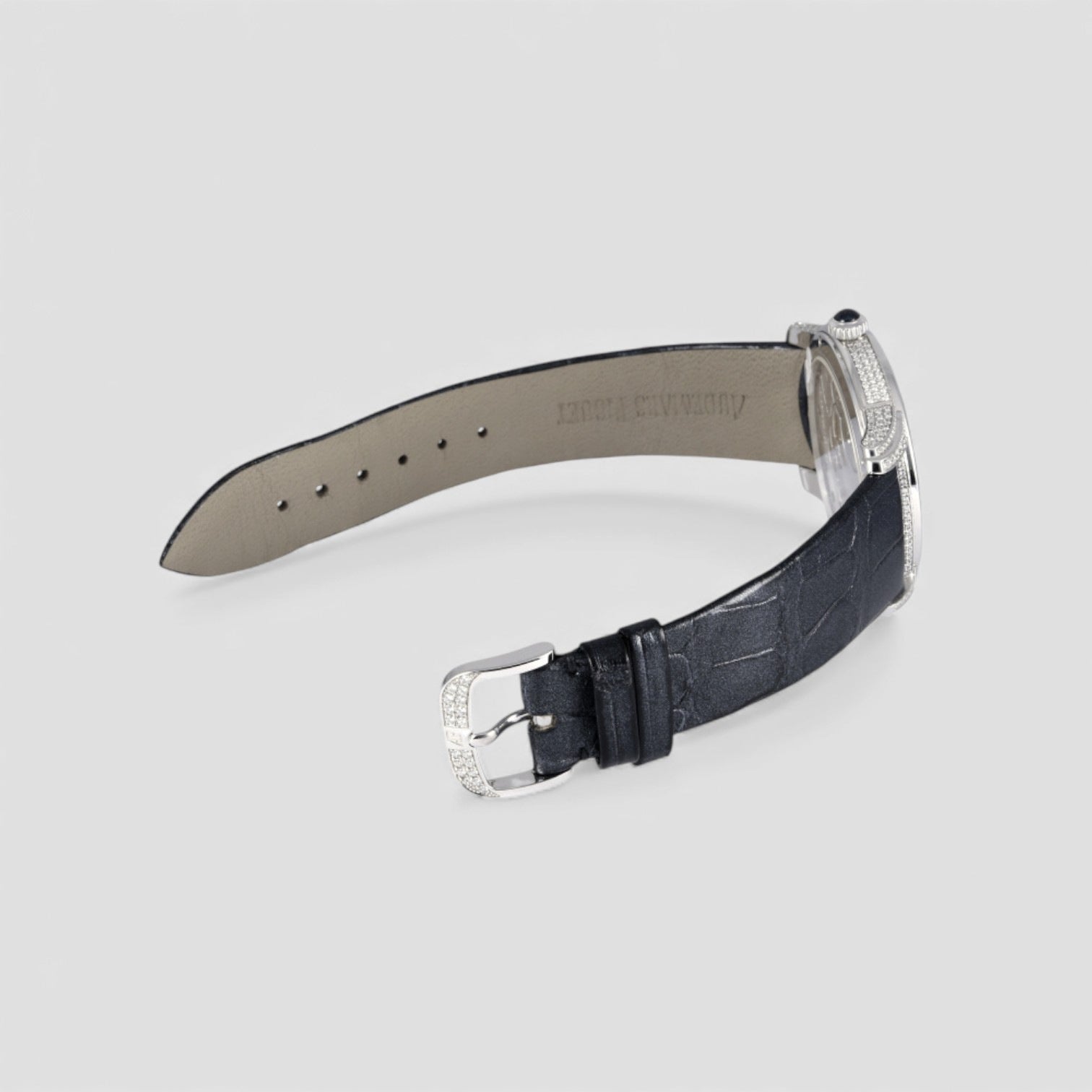 Millenary 39.5MM Skeleton Dial Leather Strap