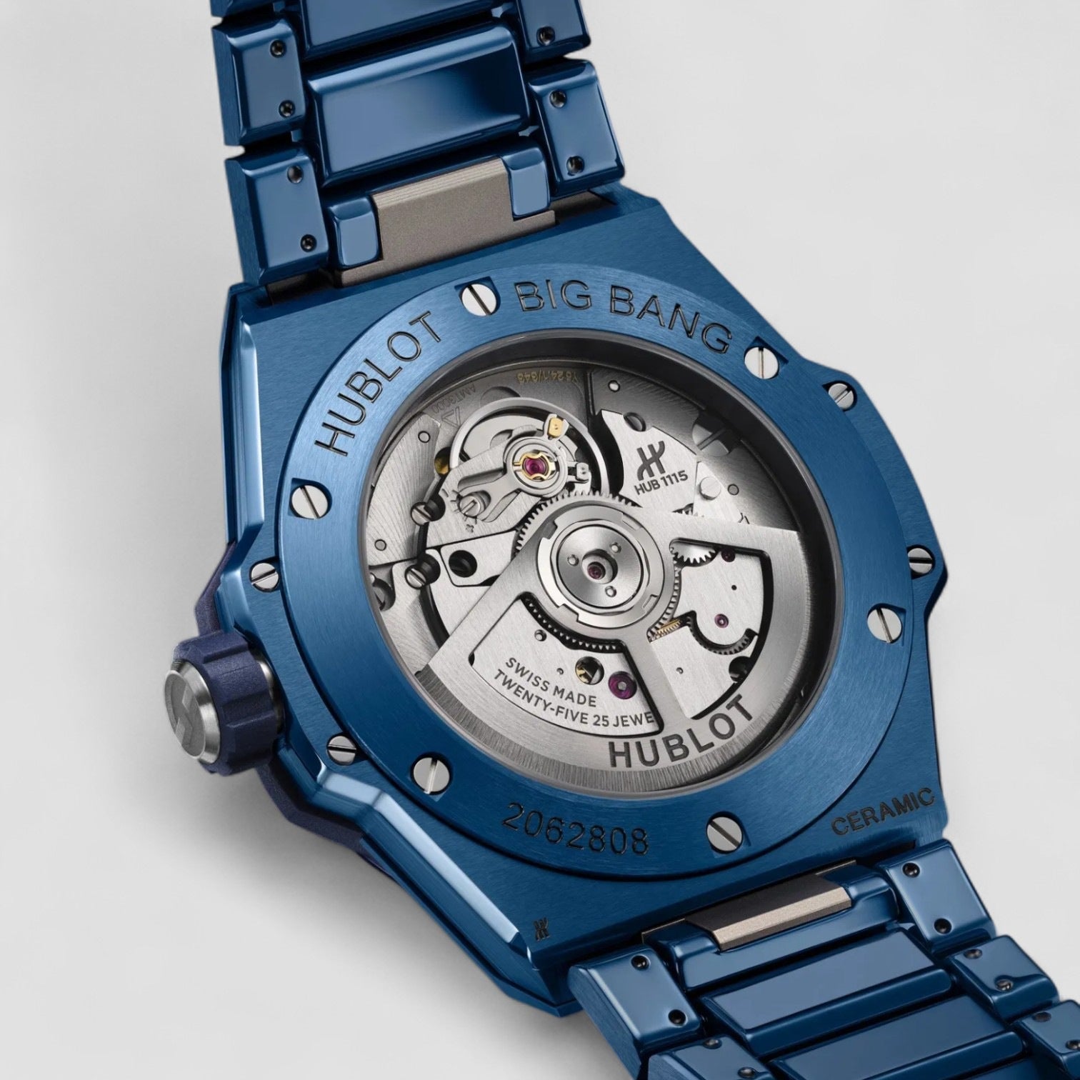 Big Bang Integrated Time Only Blue Ceramic 38mm