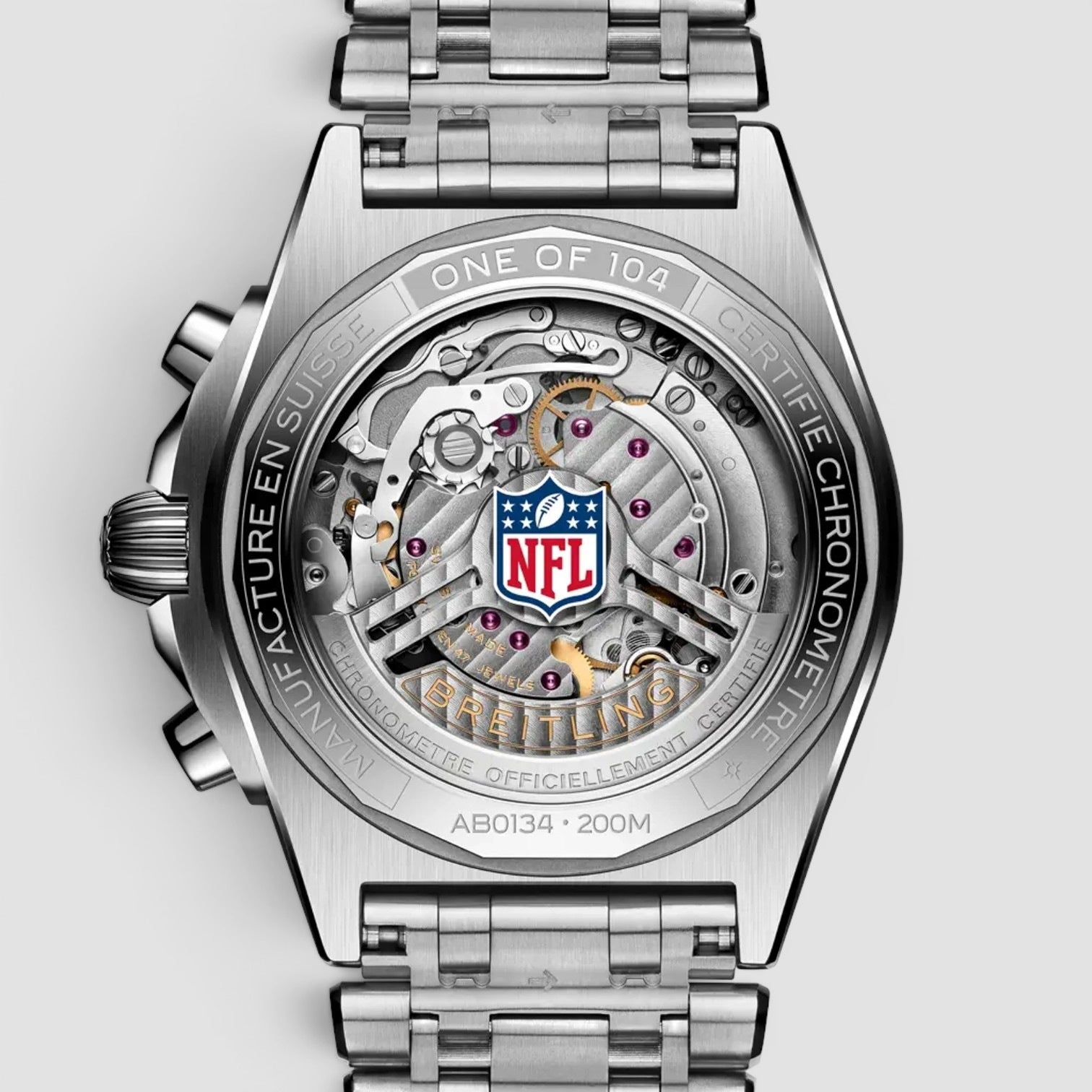 Breitling B01 42 NFL Baltimore Ravens Edition