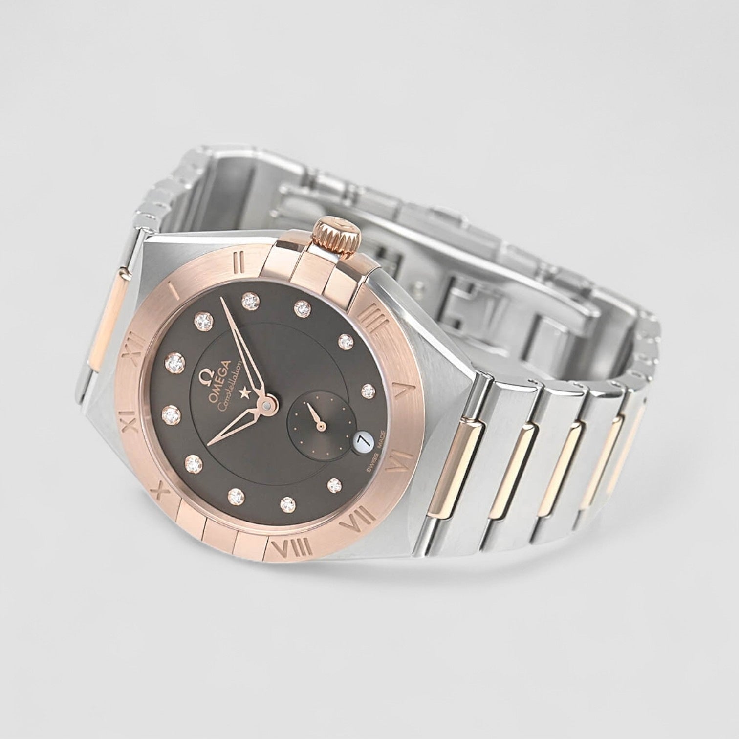 Constellation Co-Axial 34Mm Brown/18 Carat Rose Gold 34 mm