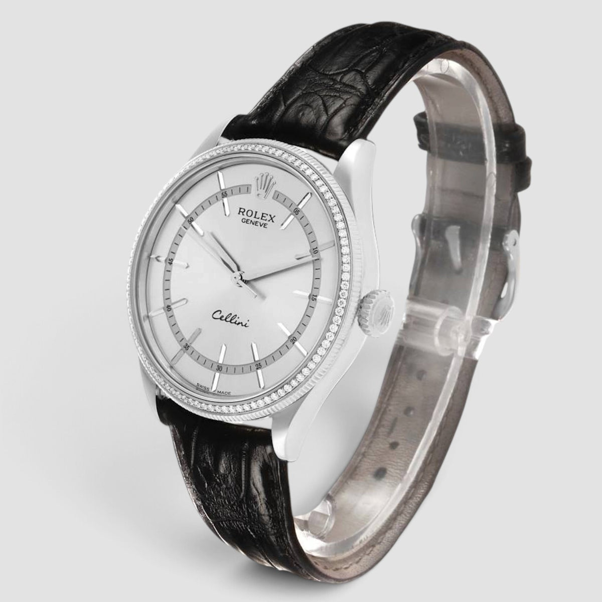 Cellini Time 39 Silver Diamond Dial