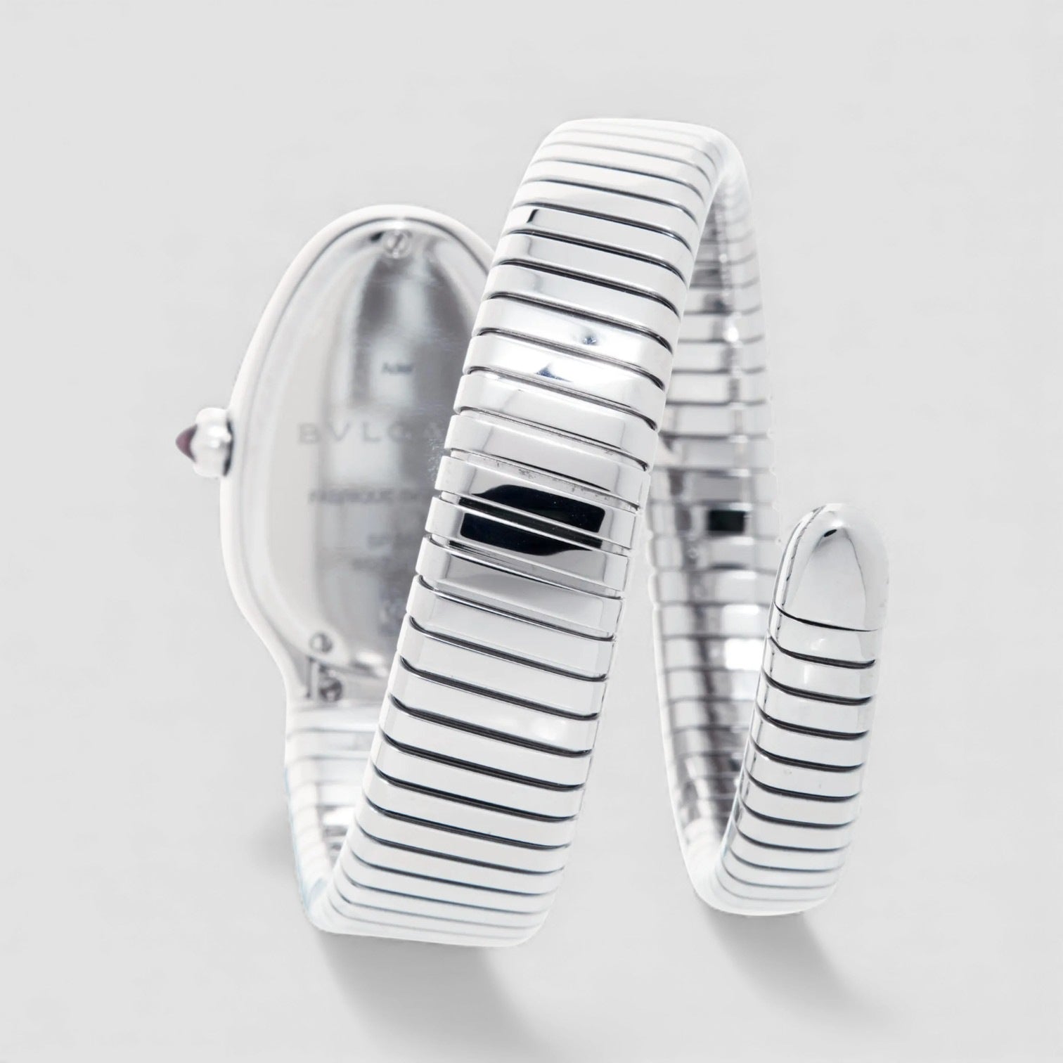 Black Opaline Dial Ladies Watch Serpenti Tubogas