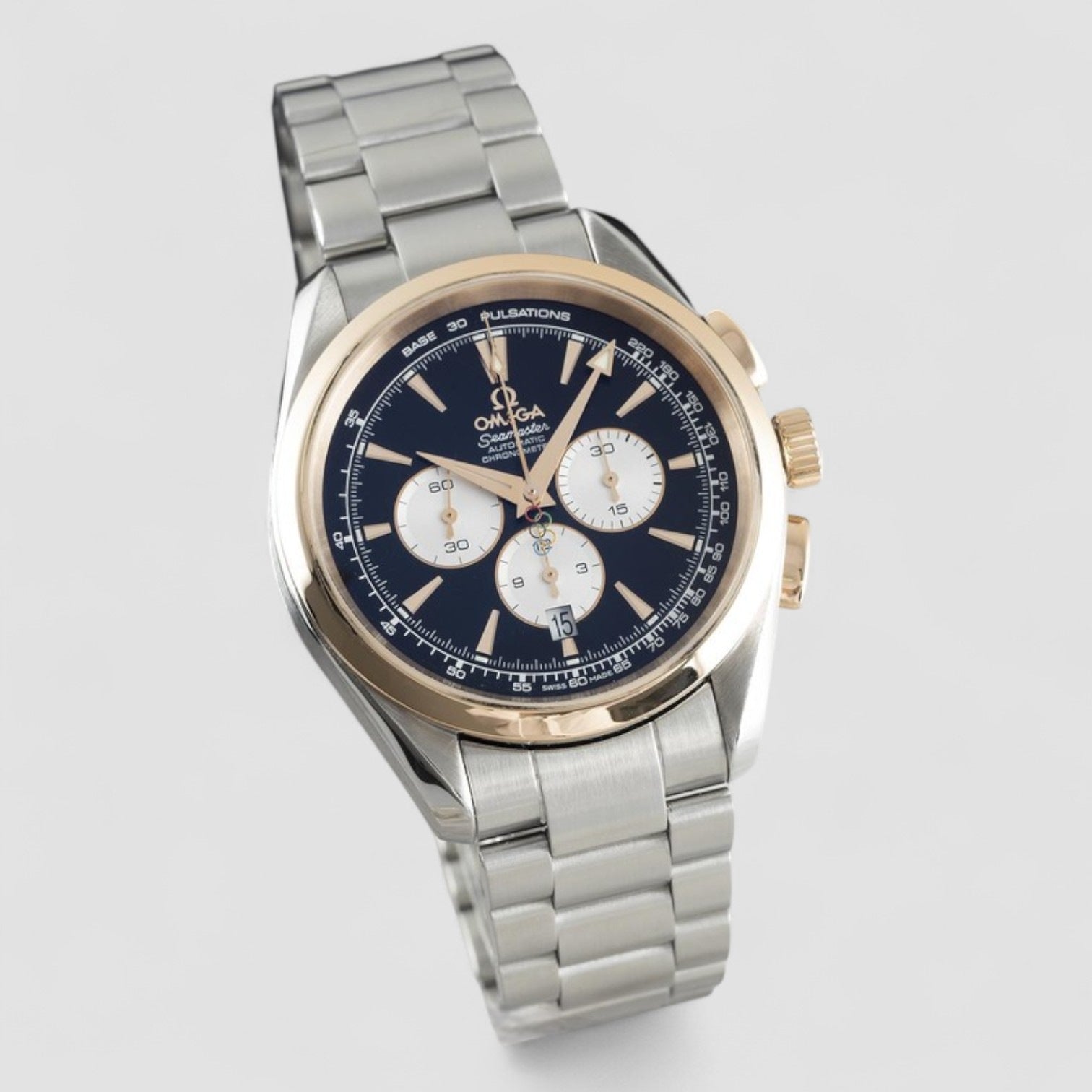 Seamaster Chronograph Steel / Gold Automatic Men's Watch