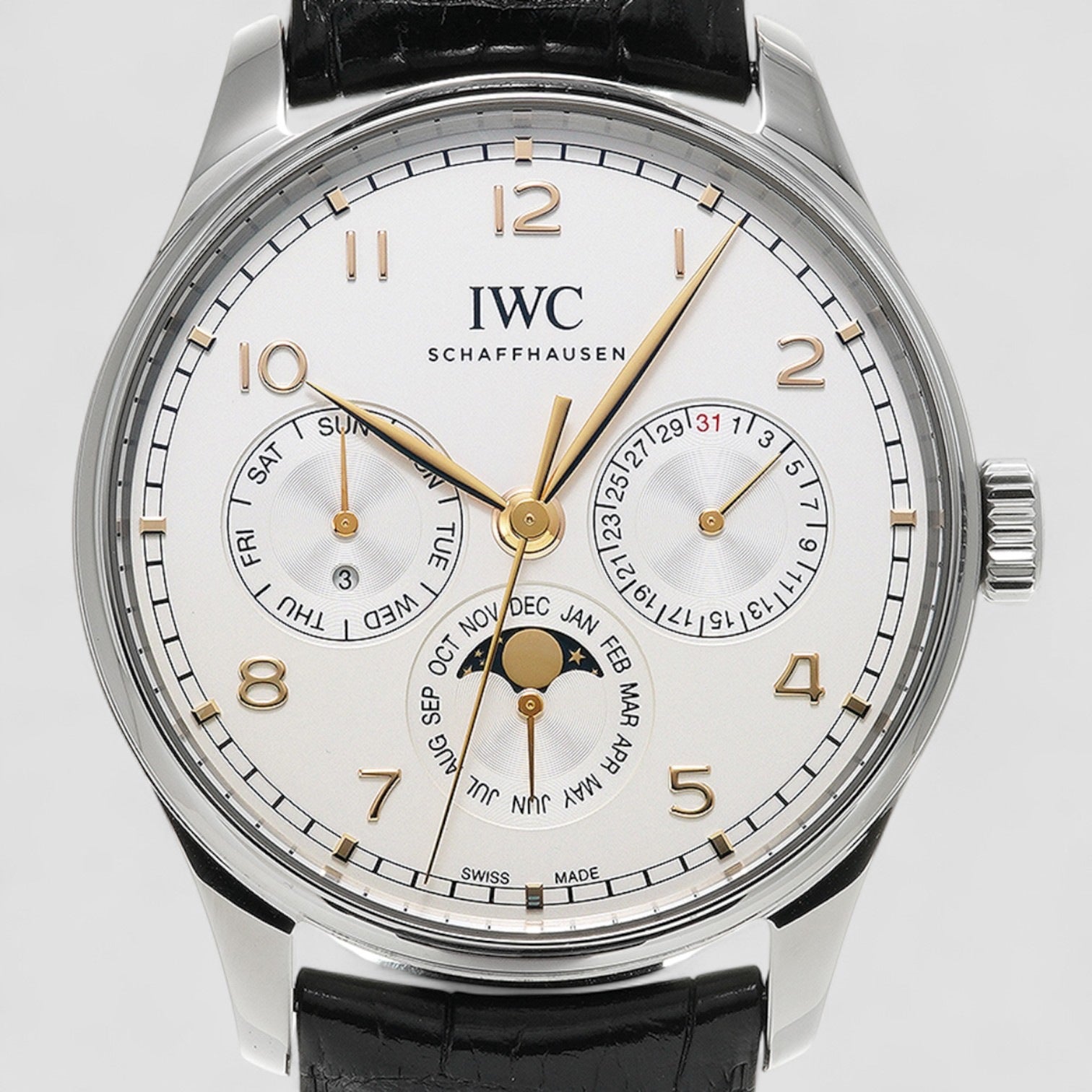 Portugieser Perpetual Calendar SS Boutique Silver Dial