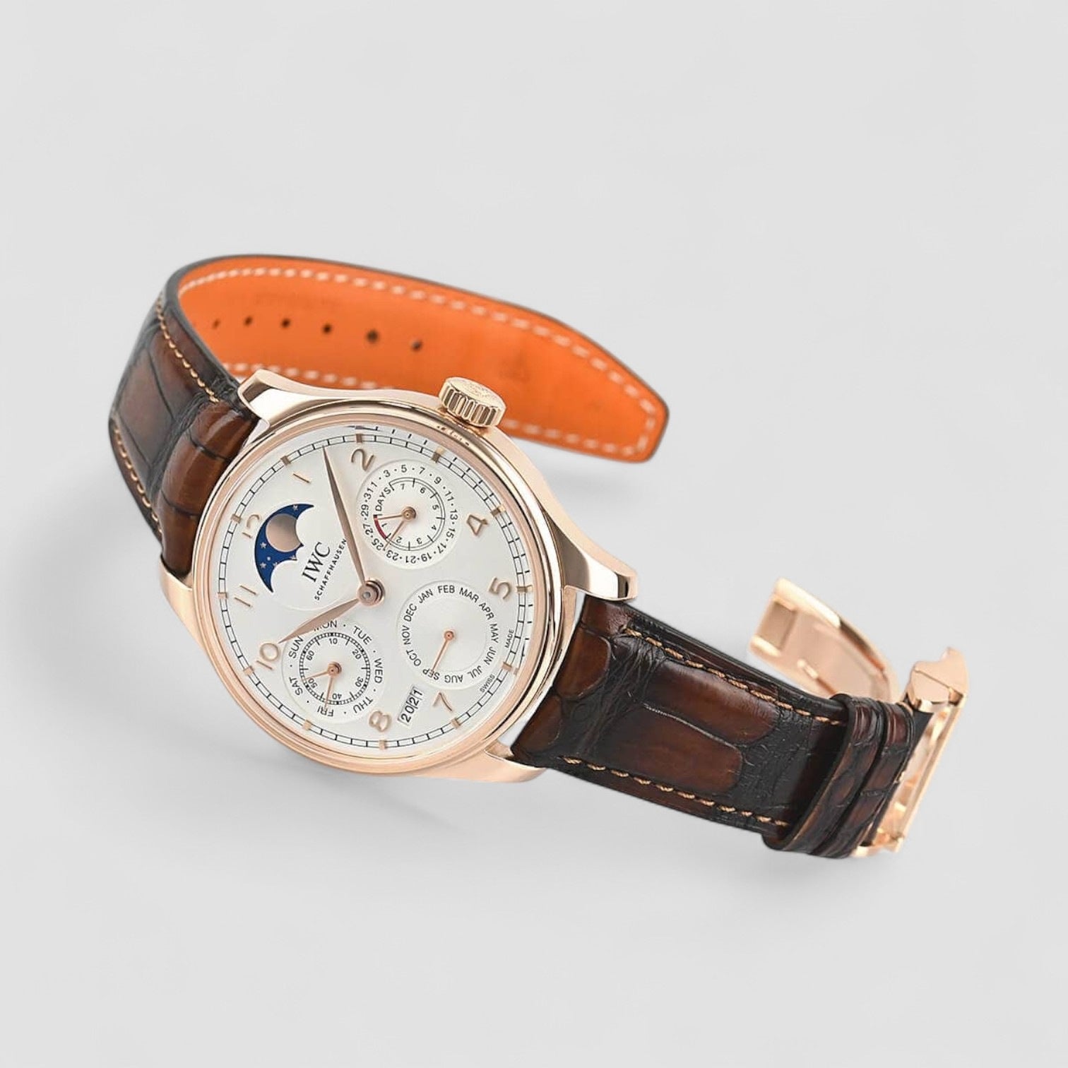 Portuguese Perpetual Calendar 18K Rose Gold