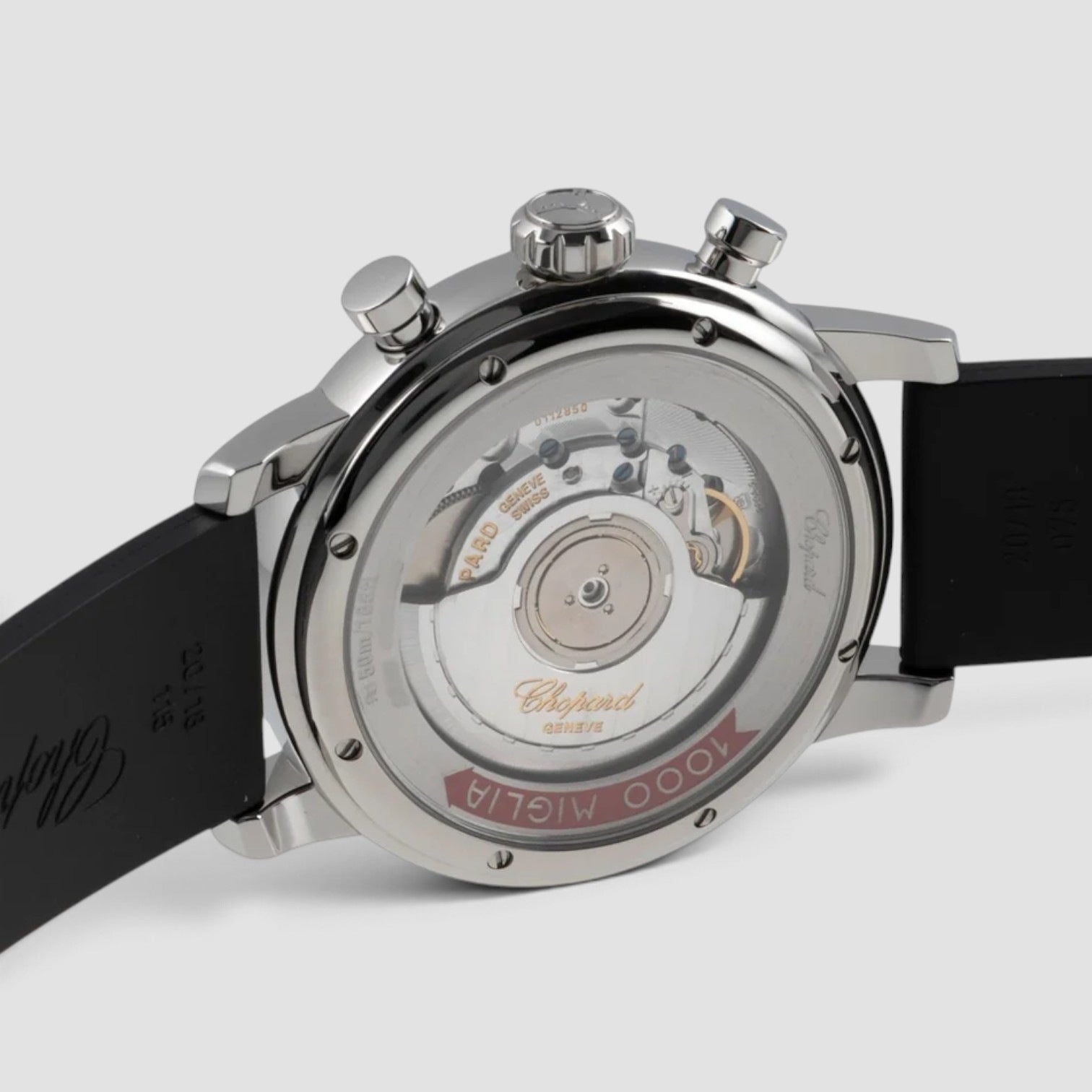 Mille Miglia Chronograph 42mm Stainless Steel Black Dial