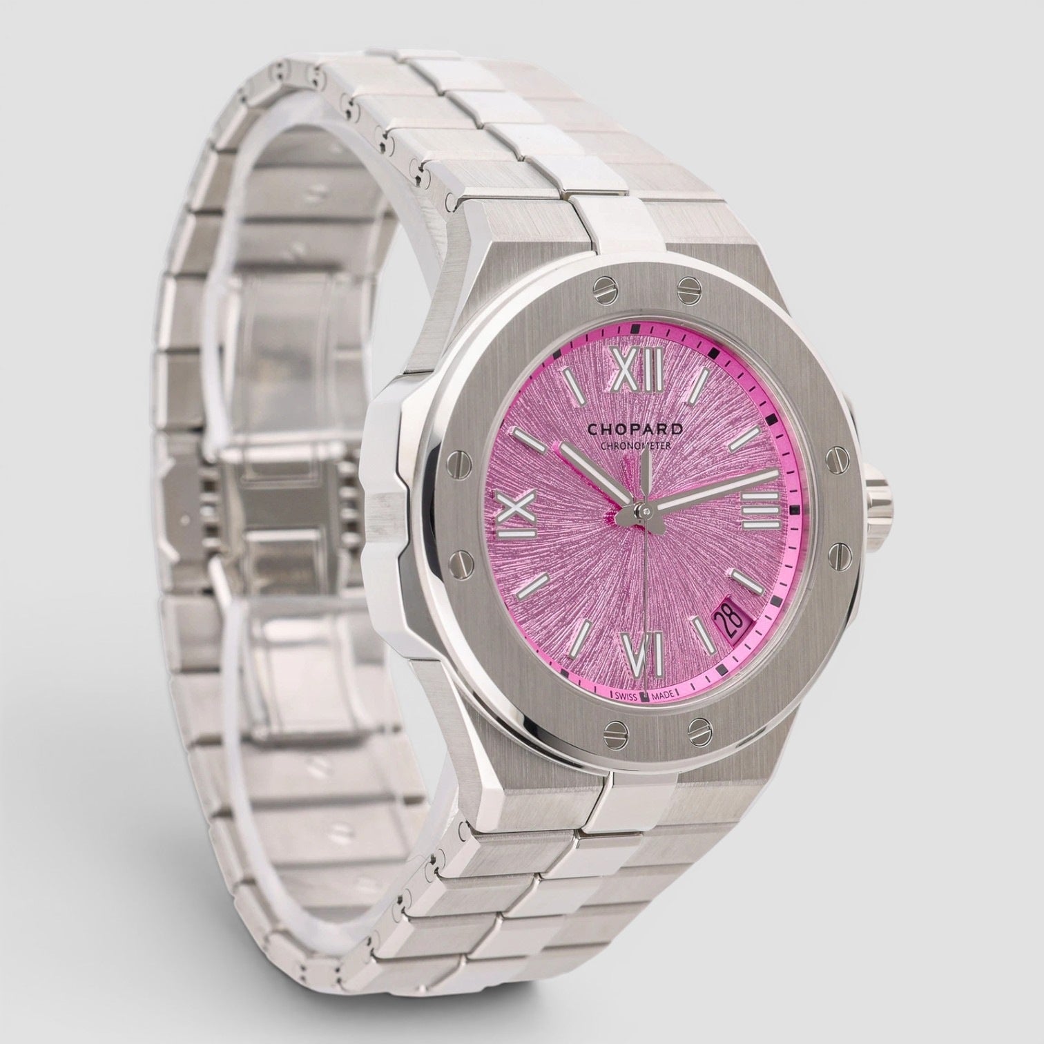 Alpine Eagle 41mm Steel case Pink Dial