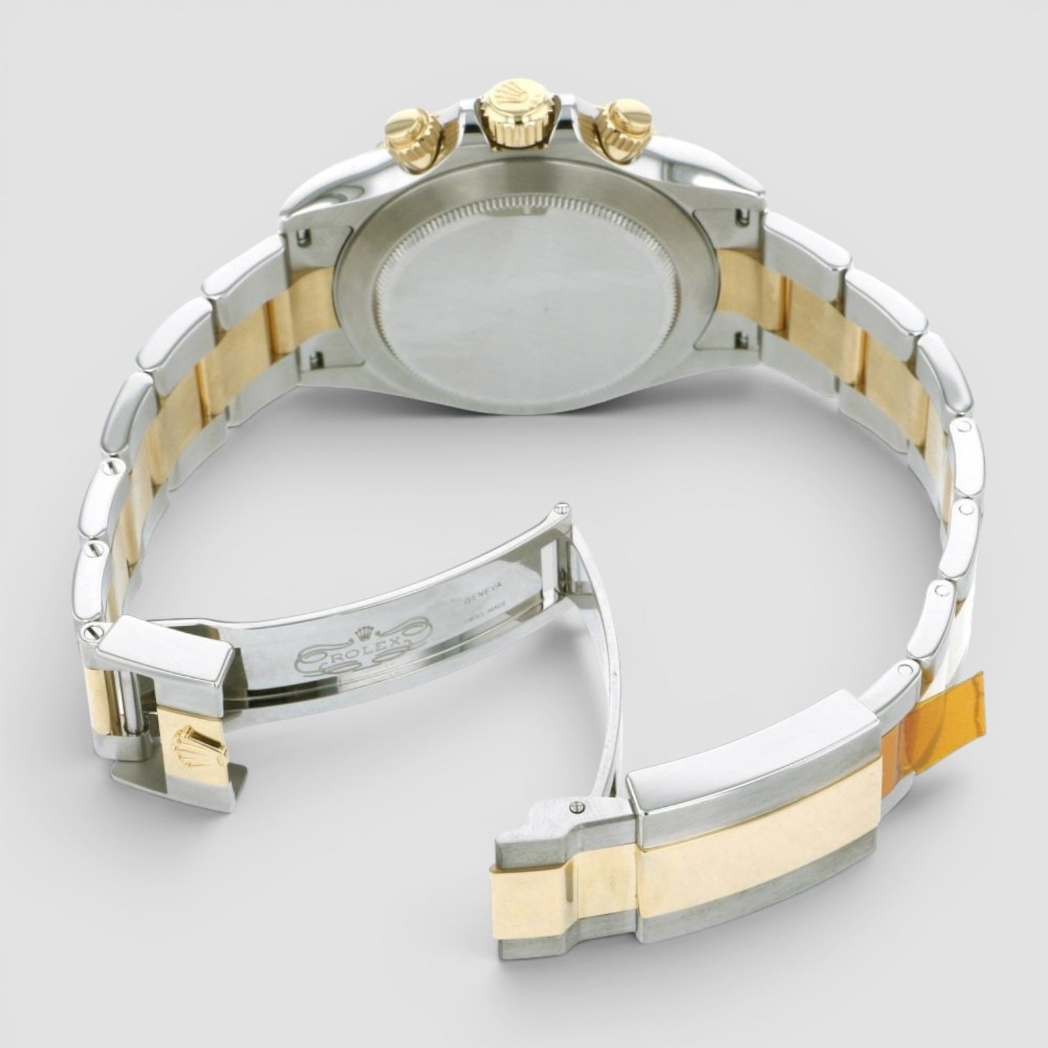 Cosmograph Daytona 40mm Oystersteel & 18K Yellow Gold White Dial