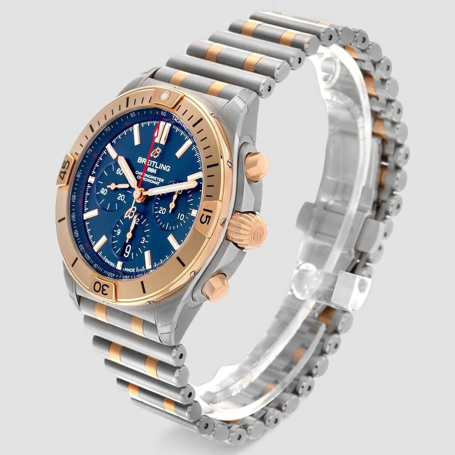 Chronomat B01 Chronograph Automatic Gold Watch 42mm