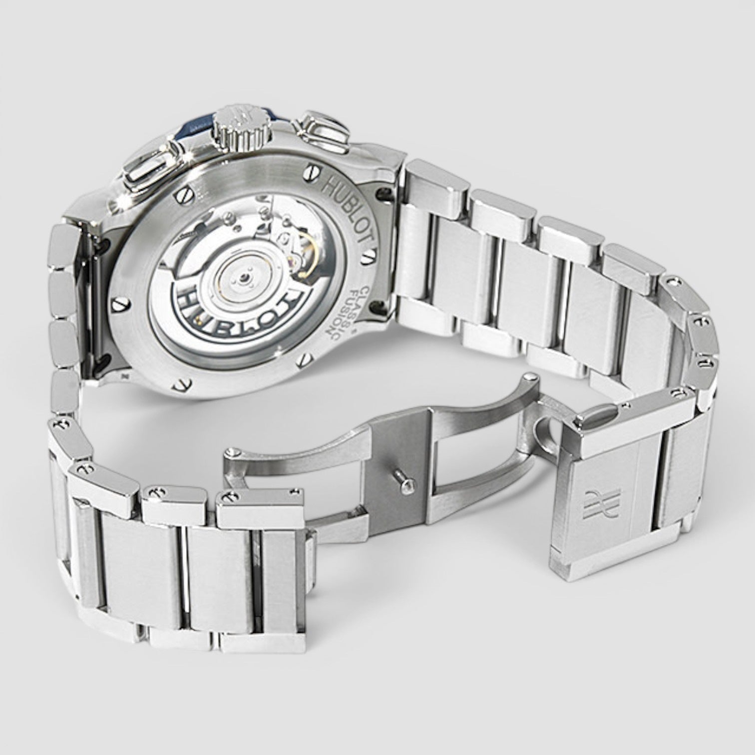 Classic Fusion Chronograph 42mm Blue Titanium