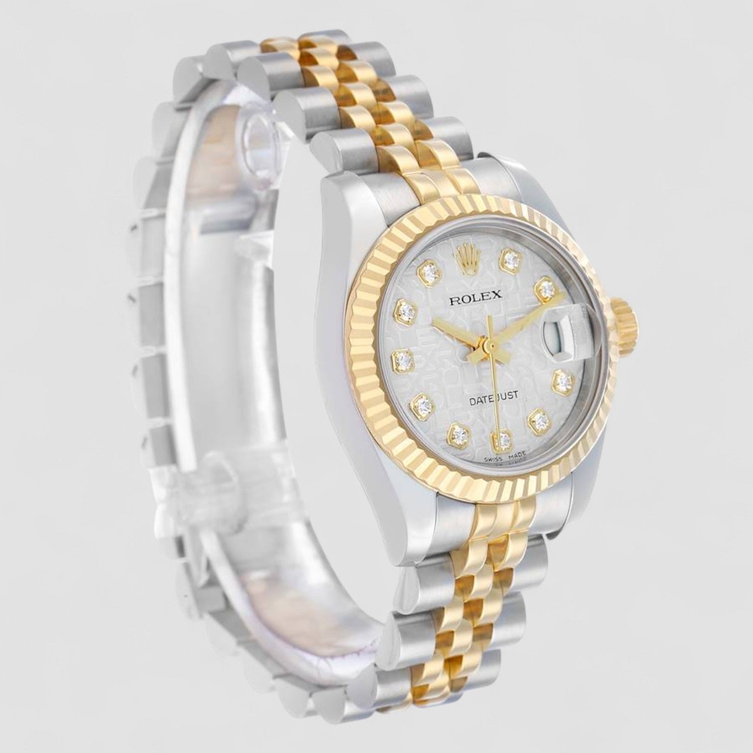 Datejust 26mm Motif Diamond Dial Two Tone Jubilee