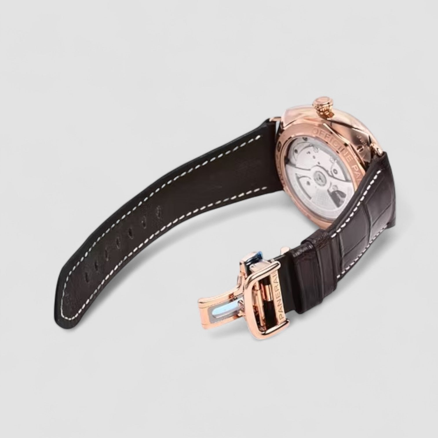 10 days gmt oro rosso automatic rose gold men's watch