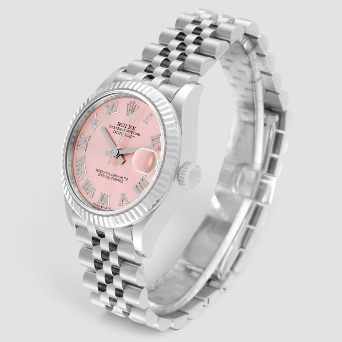 Datejust 31 Pink Roman Dial