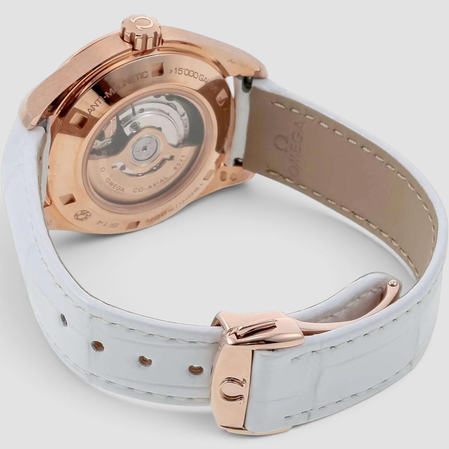 Seamaster Aqua Terra 34mm Rose Gold Diamond Mother-of-Pearl Dial