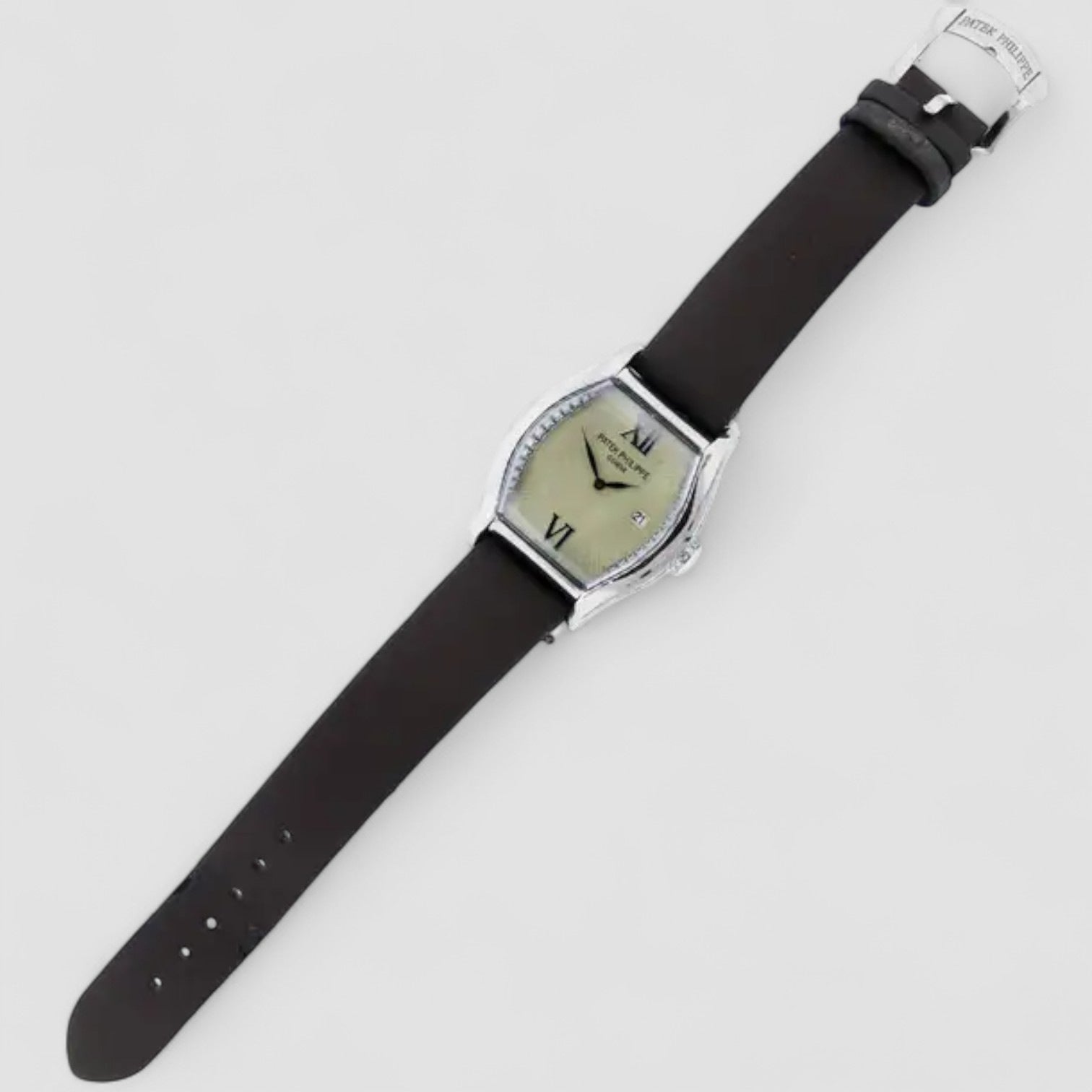 Lady's White Gold Diamond Quartz Wristwatch